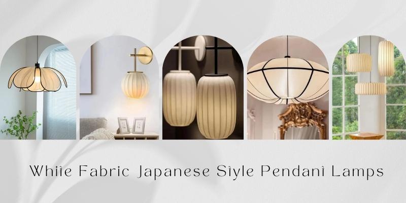 Styling the Balbeni White fabric Pendant Lamp for a Serene Scandinavian or Japanese Look