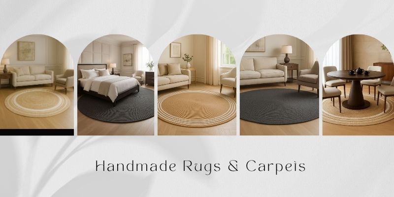 Balbeni Jute Round Rugs: A Natural Touch for Modern Homes