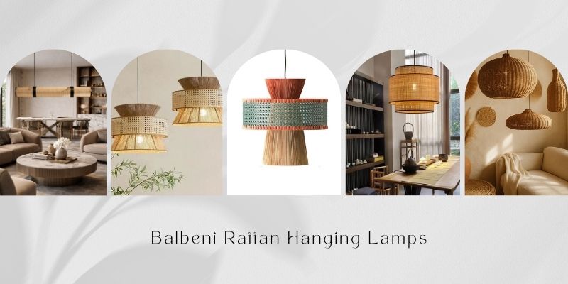How Balbeni Rattan Pendant Lamps Transform Interior Spaces