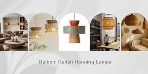 How Balbeni Rattan Pendant Lamps Transform Interior Spaces