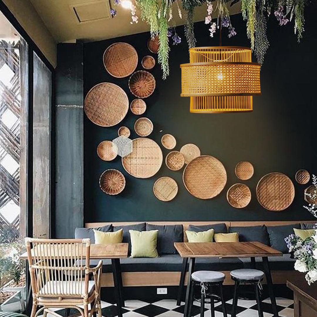 Bamboo I Rattan Pendant Lamp