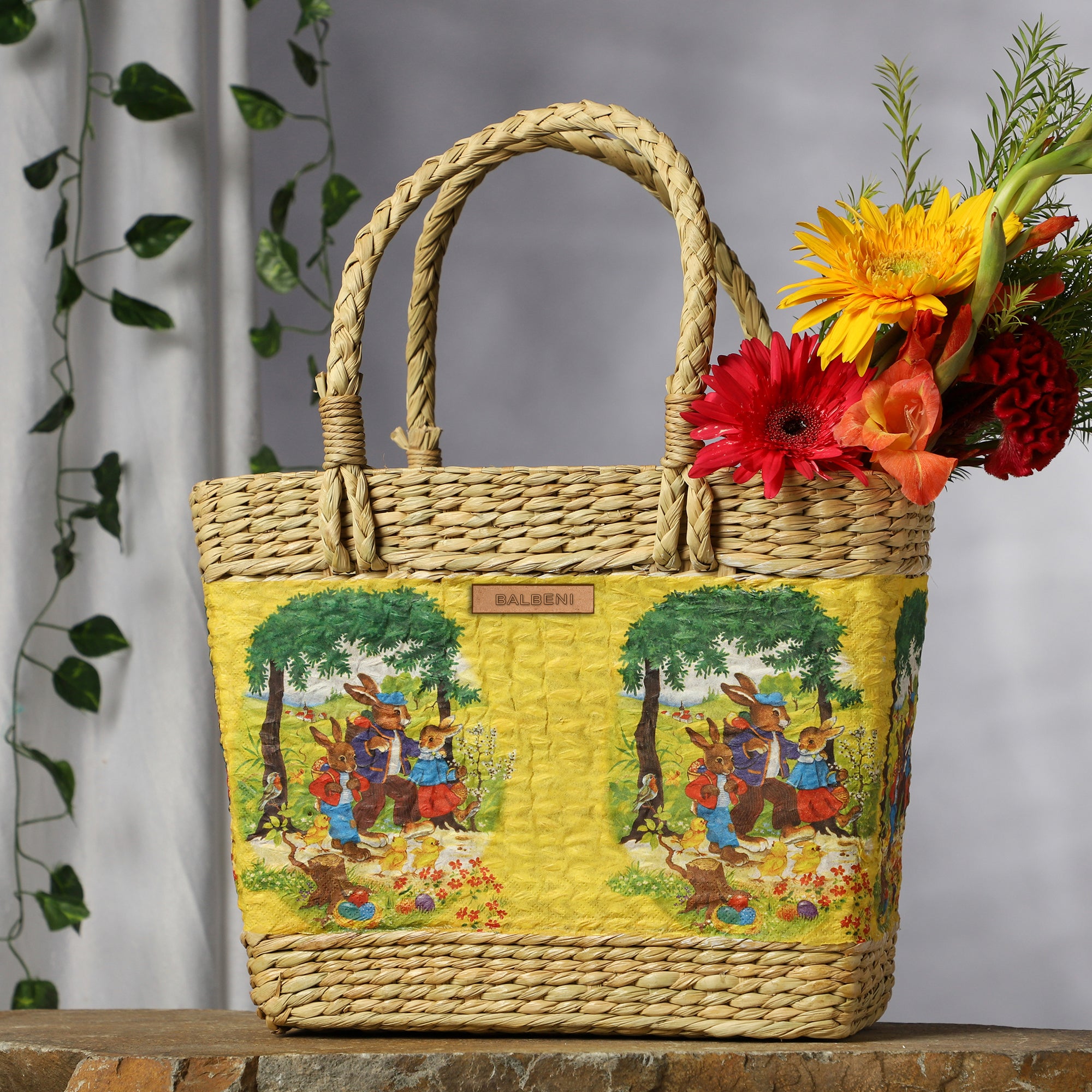 Seagrass Wicker Basket