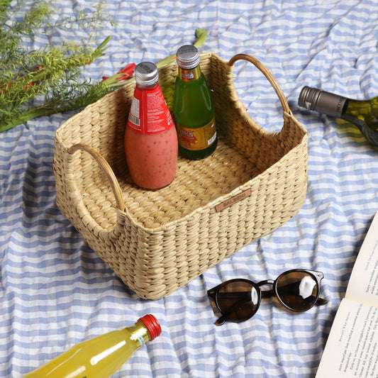 Seagrass Hamper Basket M