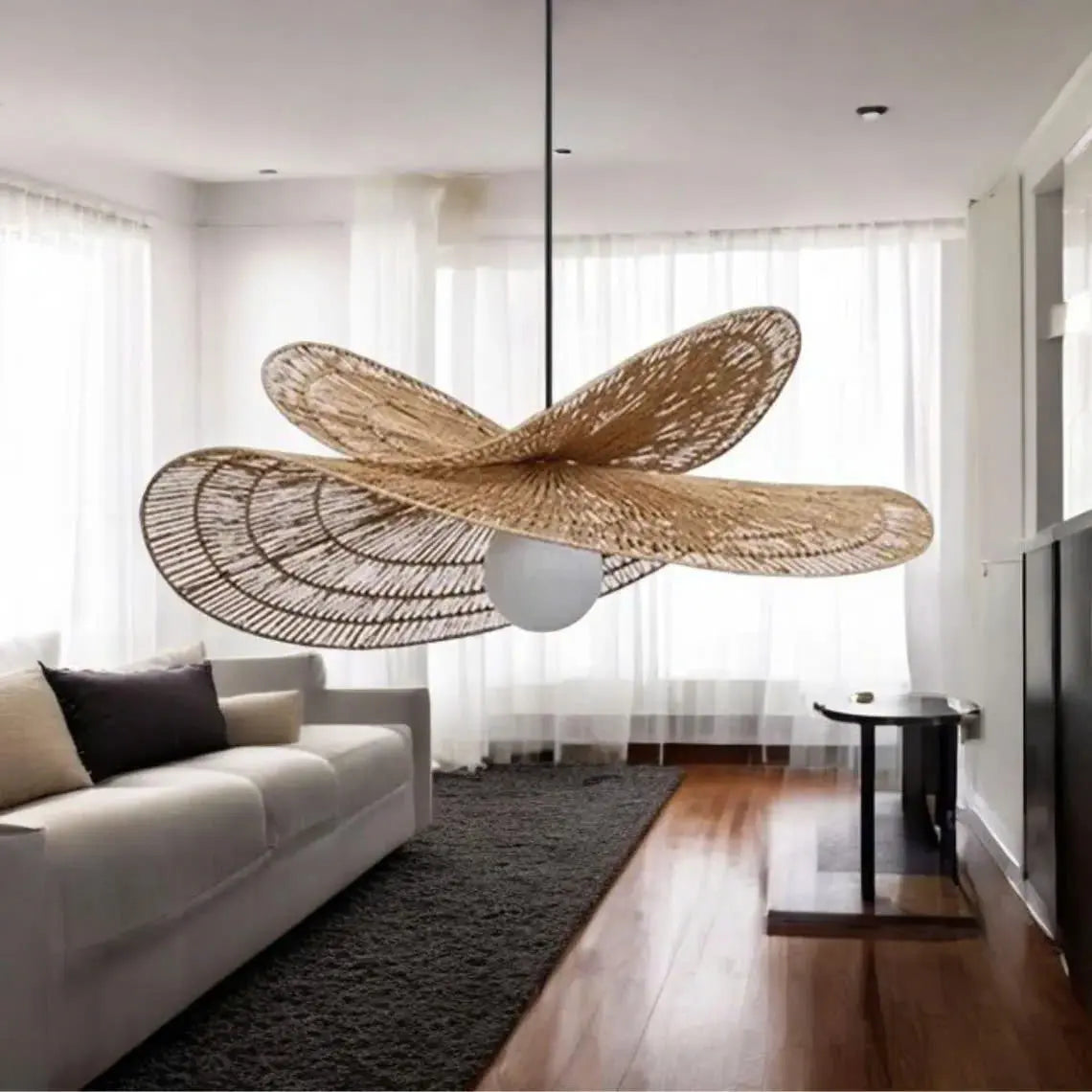 Raffia Pendant Lamp | Ceiling Raffia Lamp LP-13