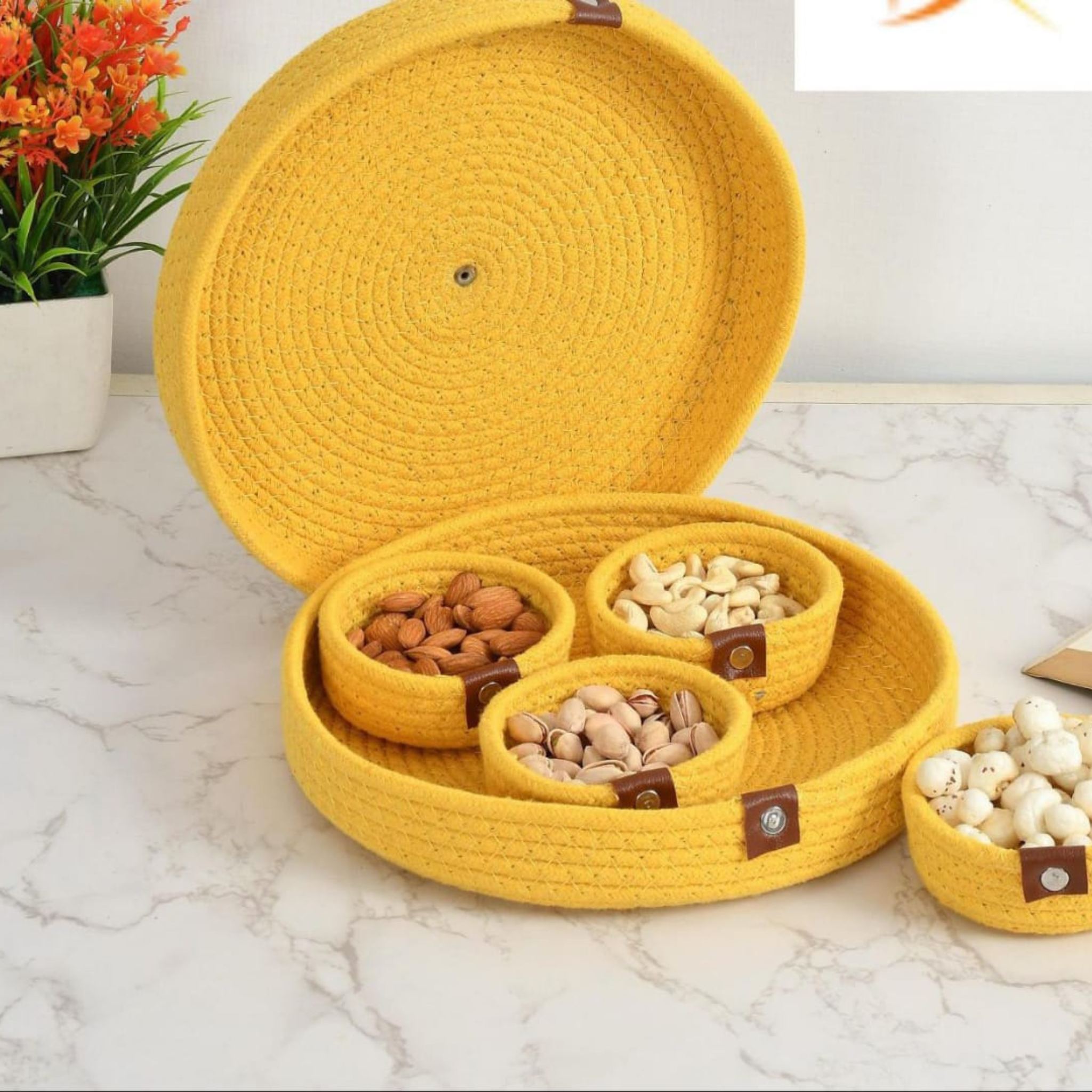 Jute Gift Hamper Basket