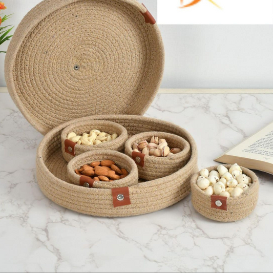 Jute Gift Hamper Basket