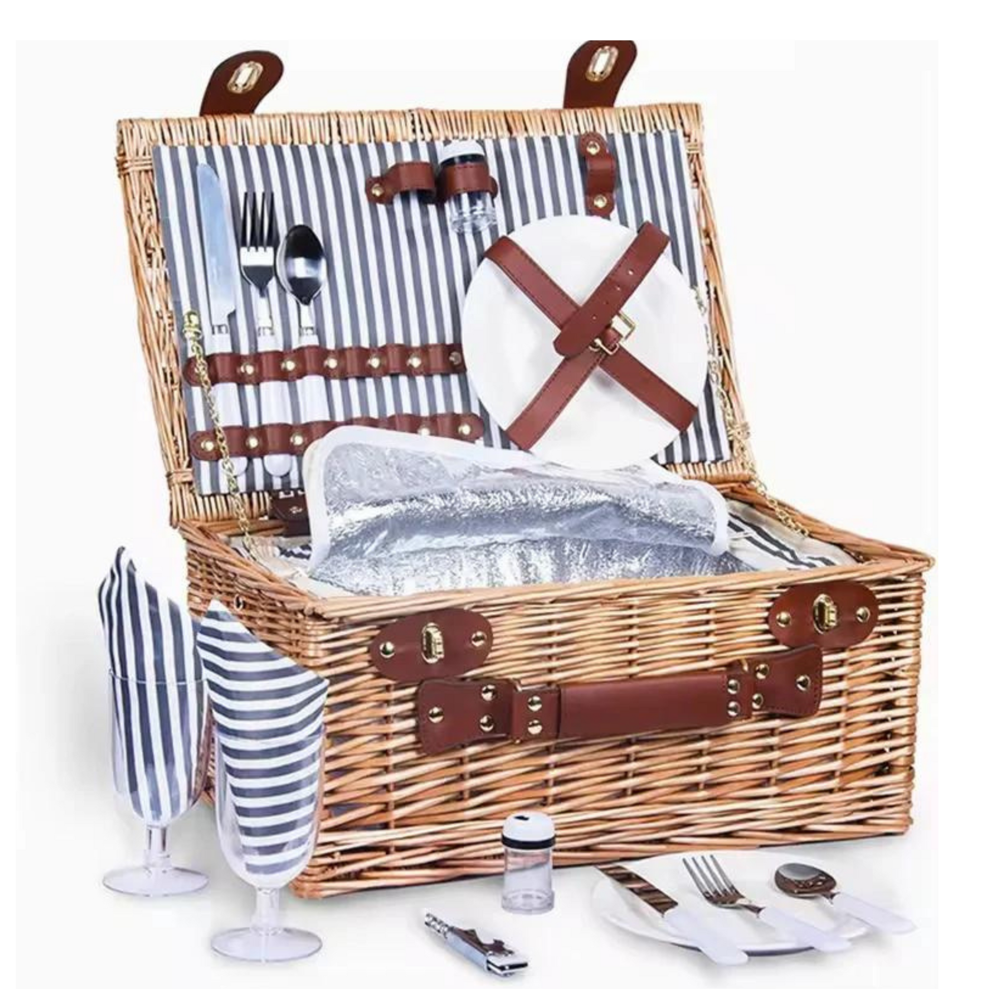  Wicker Picnic Basket