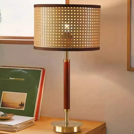 Table Lamp | Cane Table Lamp