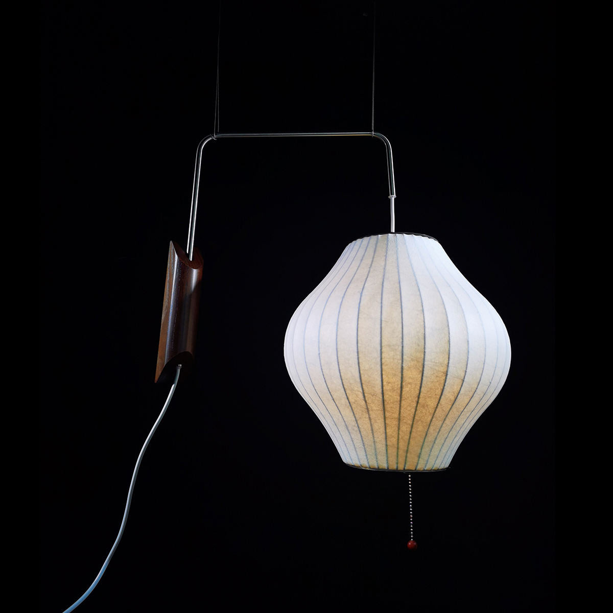 White Fabric Japanese Style Wall Lamp | Living Room, Bedroom, Hotel, Residential Space LP-109