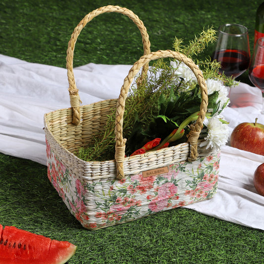 Seagrass Fruit Hamper Basket