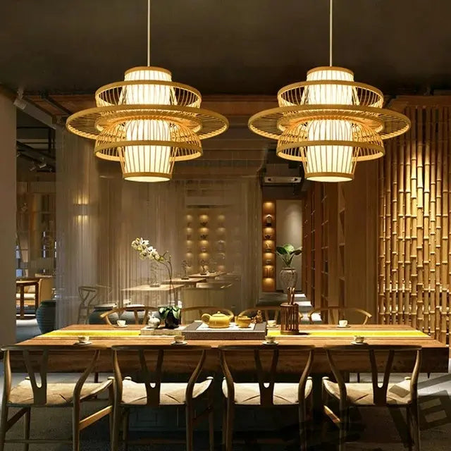 Bamboo Lamp | Bamboo Pendant Lamp LP-5