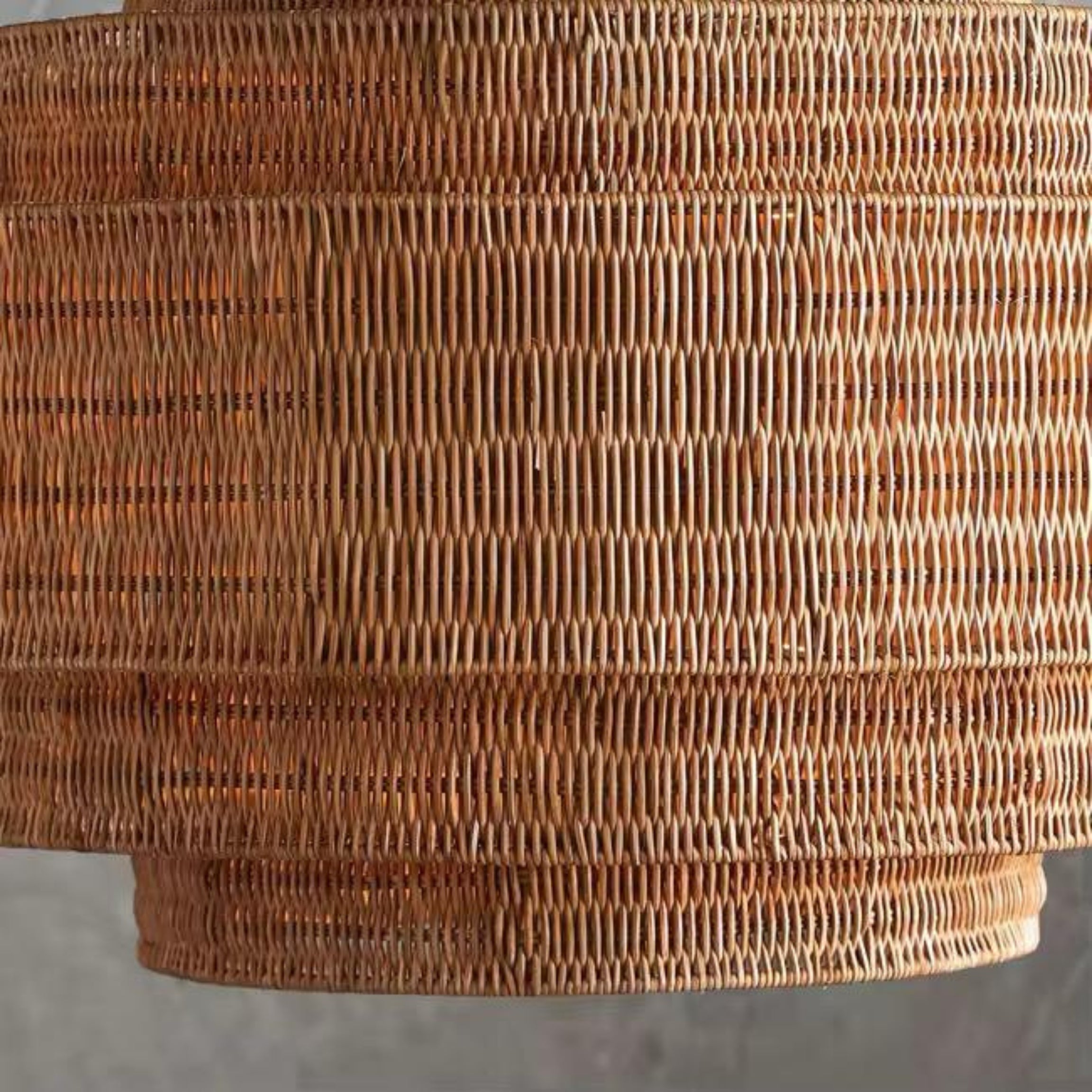 Cane Large Ceiling Lamp | Rattan Pendant Lamp LP-83