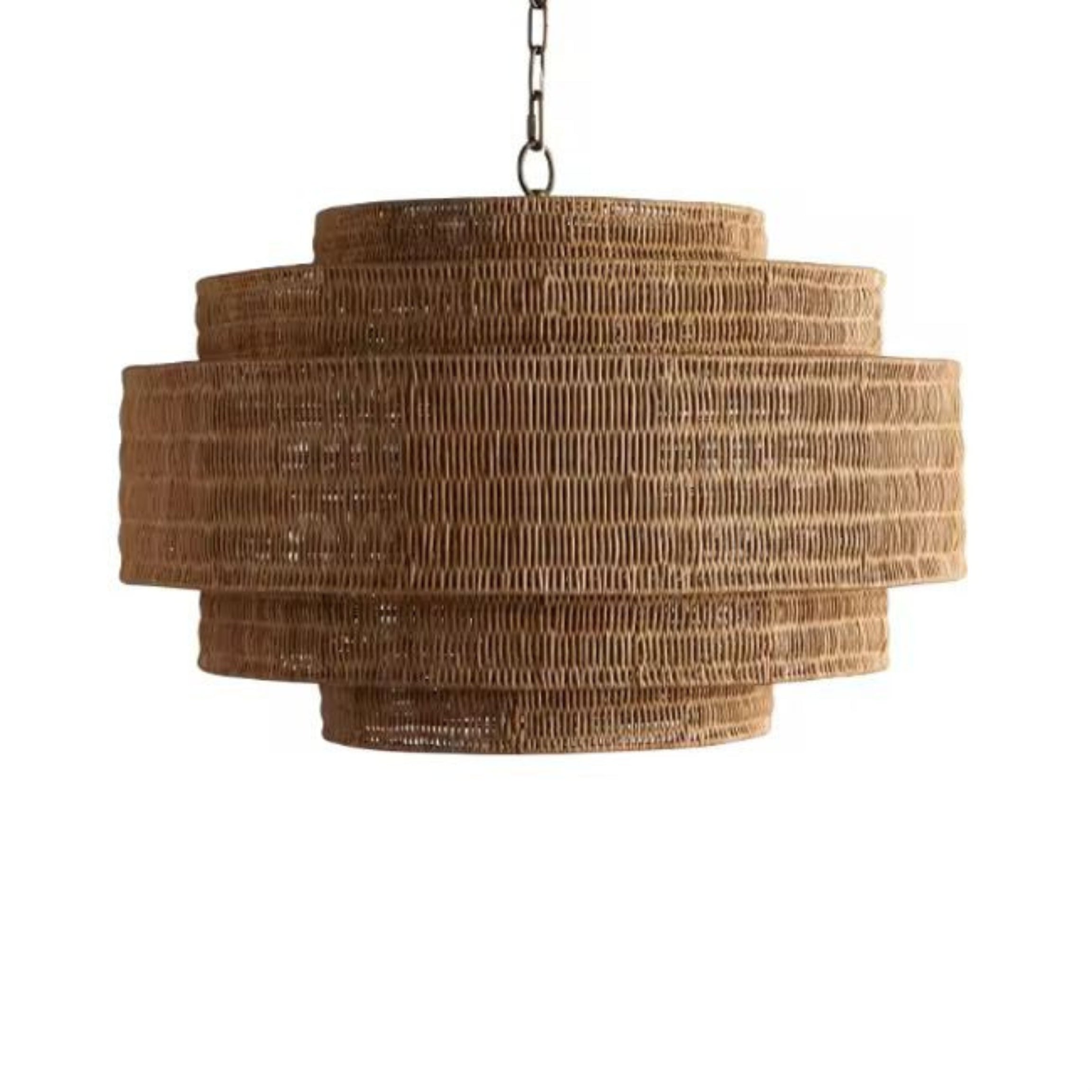 Cane Large Ceiling Lamp | Rattan Pendant Lamp LP-83