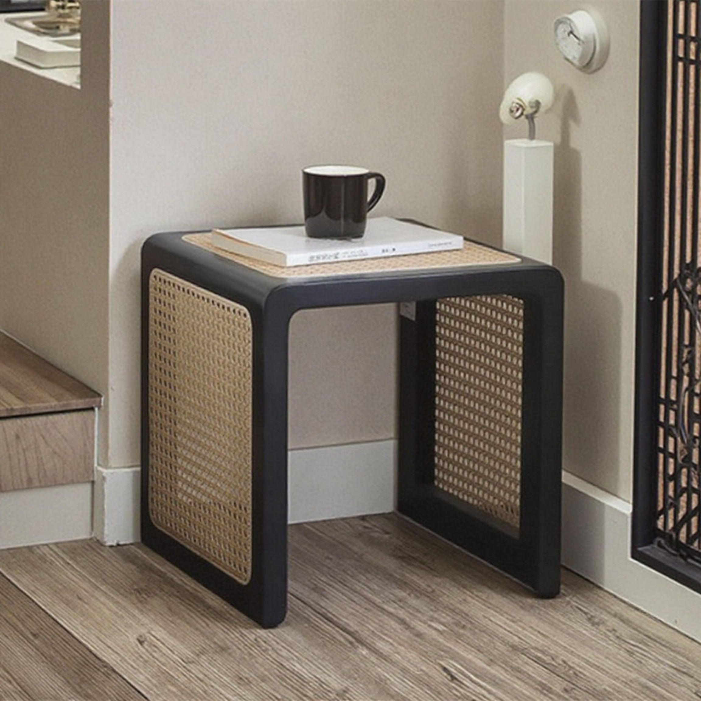 Wood Rattan Stool | Wooden Rattan stool in changing shape