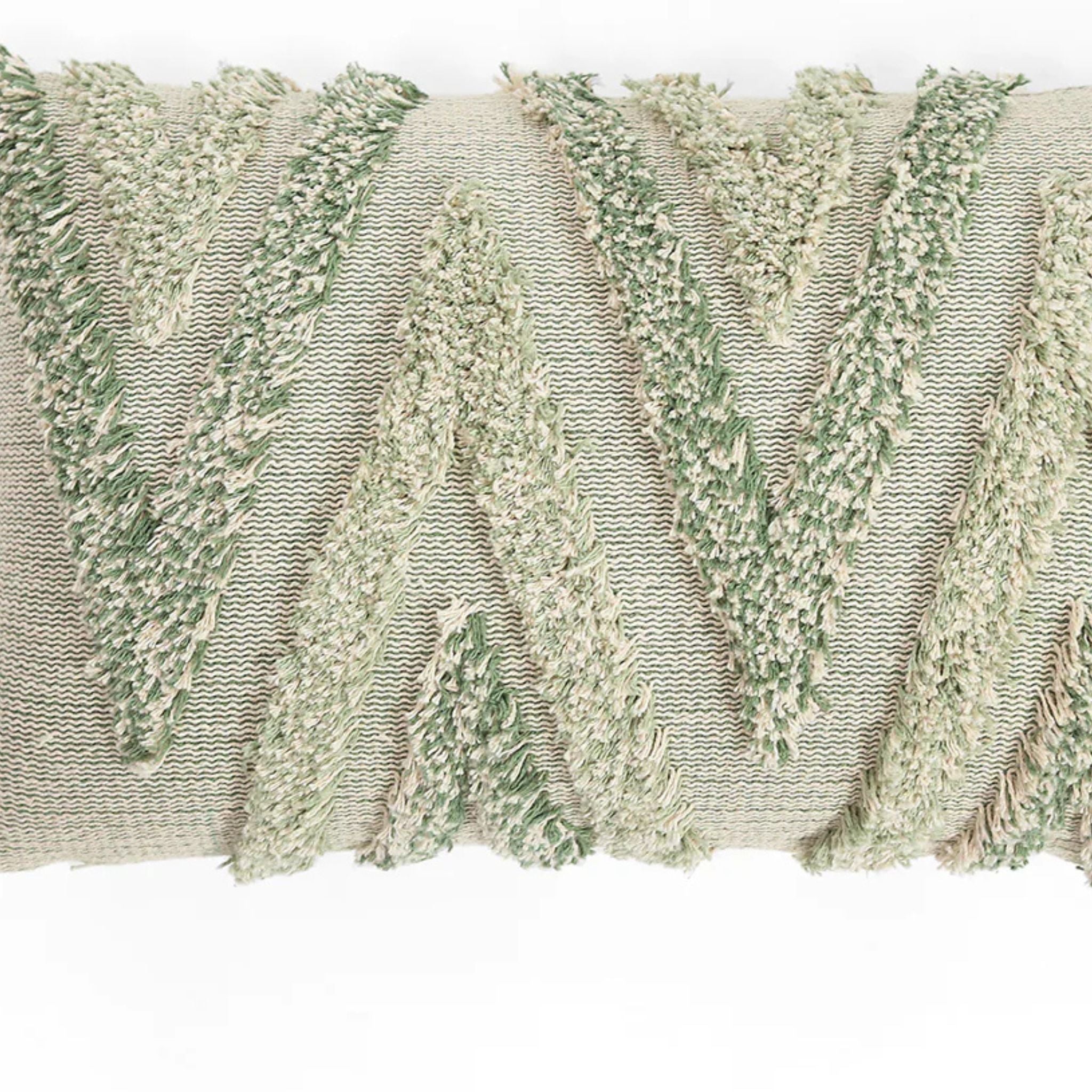 Cotton Knitted Decorative Tufted Cushion Cover