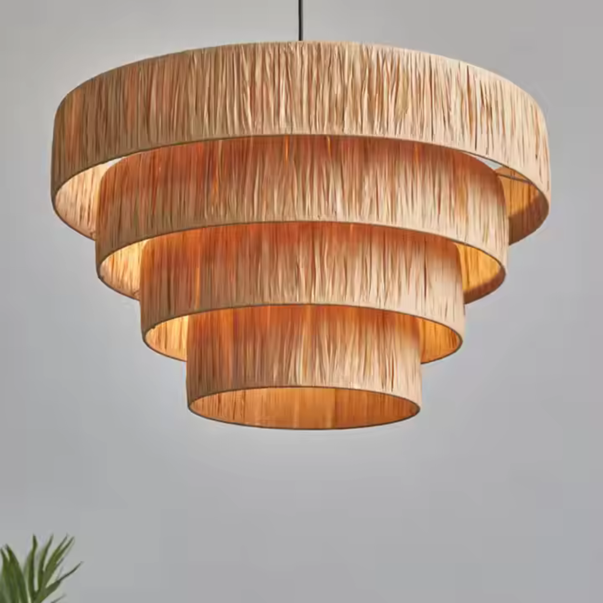 Raffia Multilayer Pendant Lamp LP-53