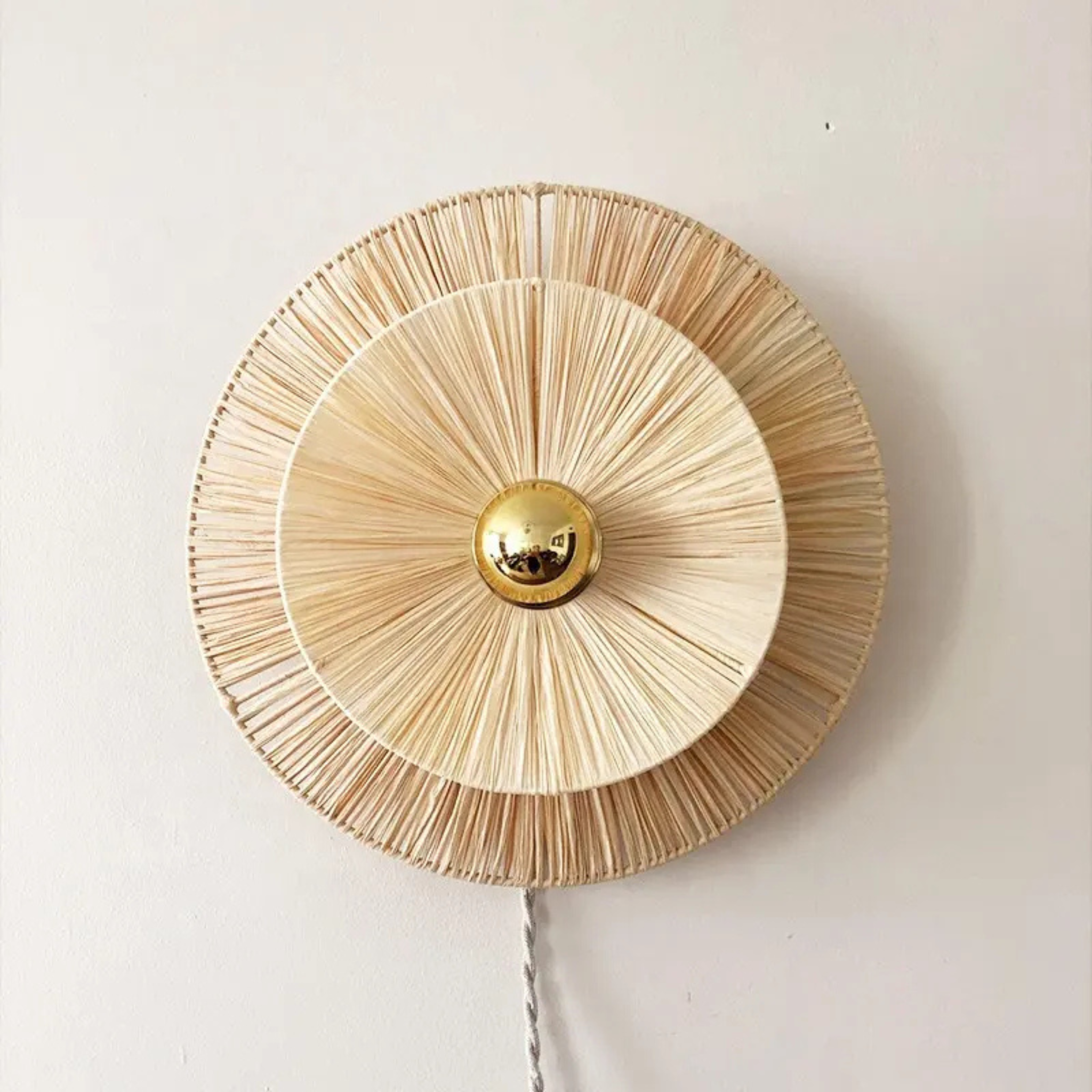 Raffia Wall Lamp LP-41