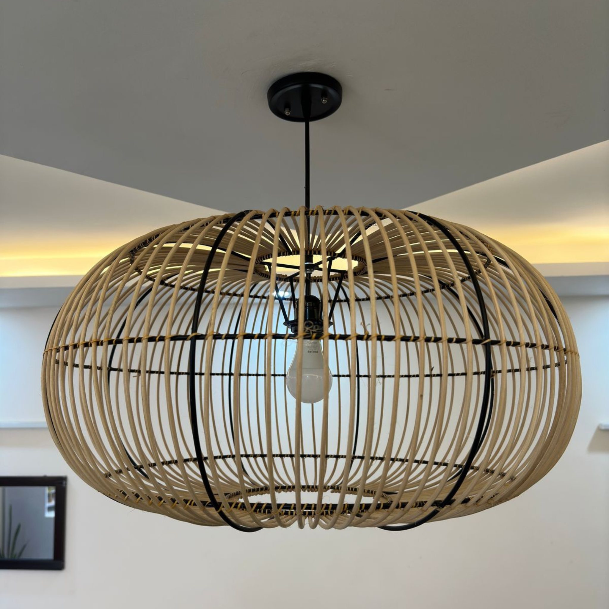 Cane Round Pendant Lamp LP-46