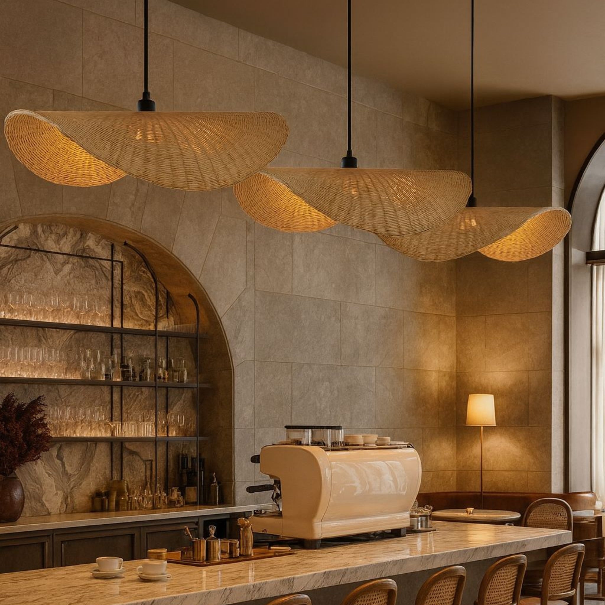 Bamboo Pendant Lamp LP-36