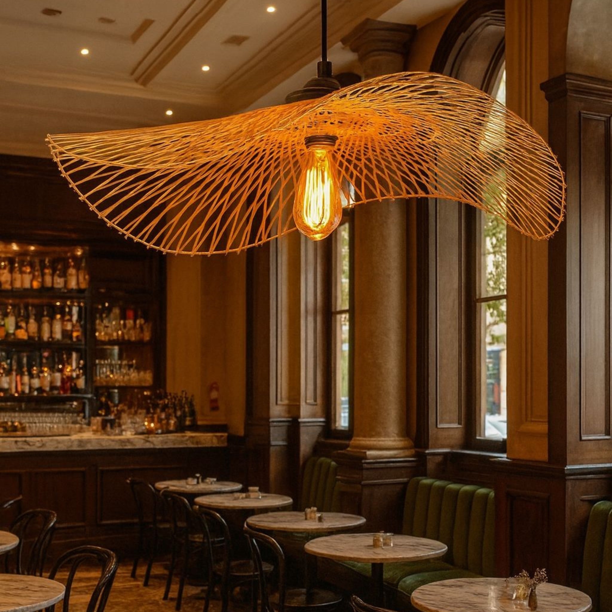 Bamboo Lamp I Rattan Pendant Lamp LP-10