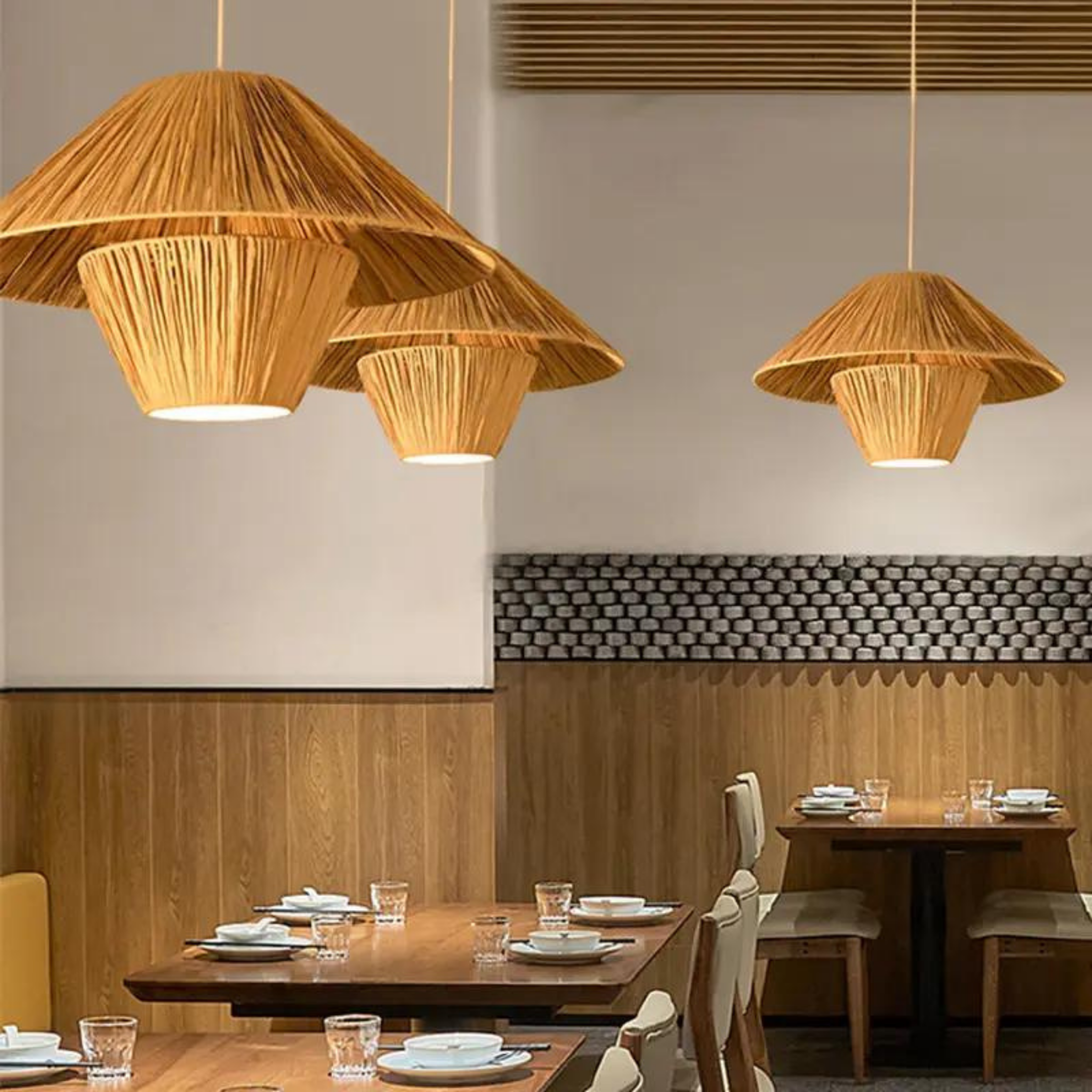 Raffia Pendant Lamp LP-26
