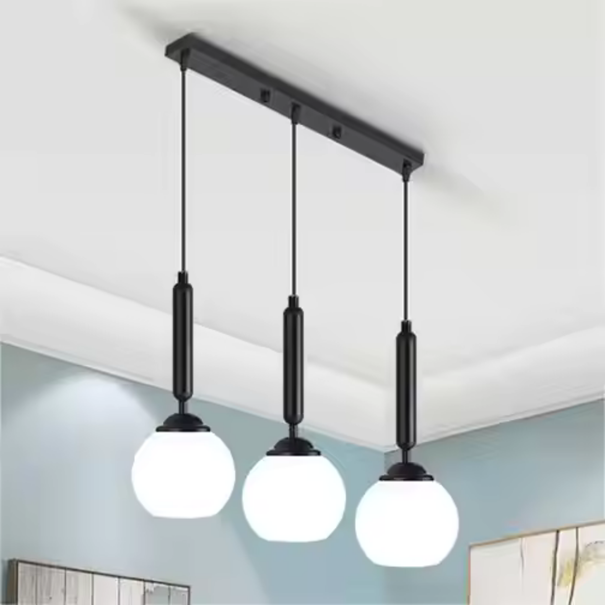 Malleable Glass Chandelier Lamp LP-33