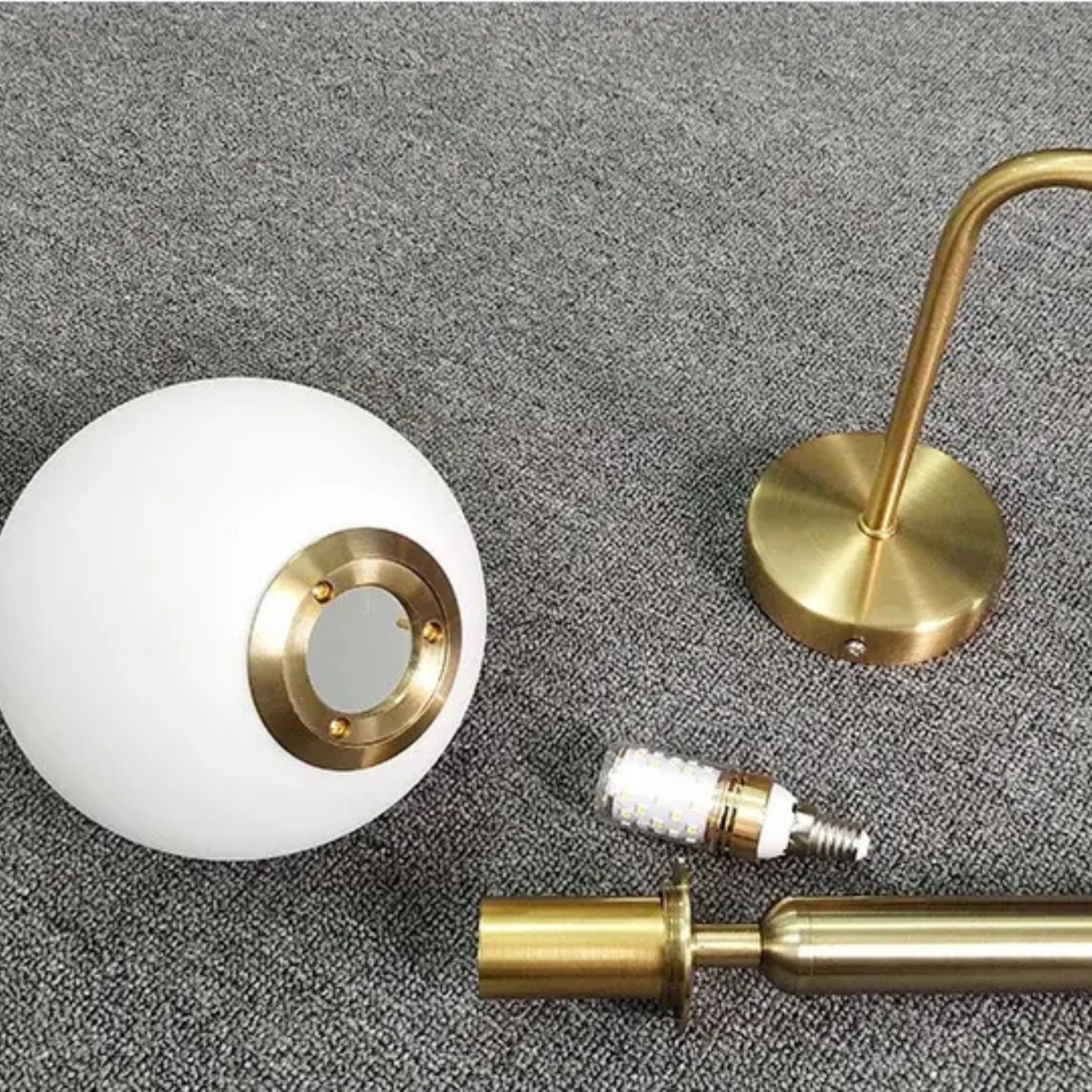 Malleable Glass Wall Lamp LP-32