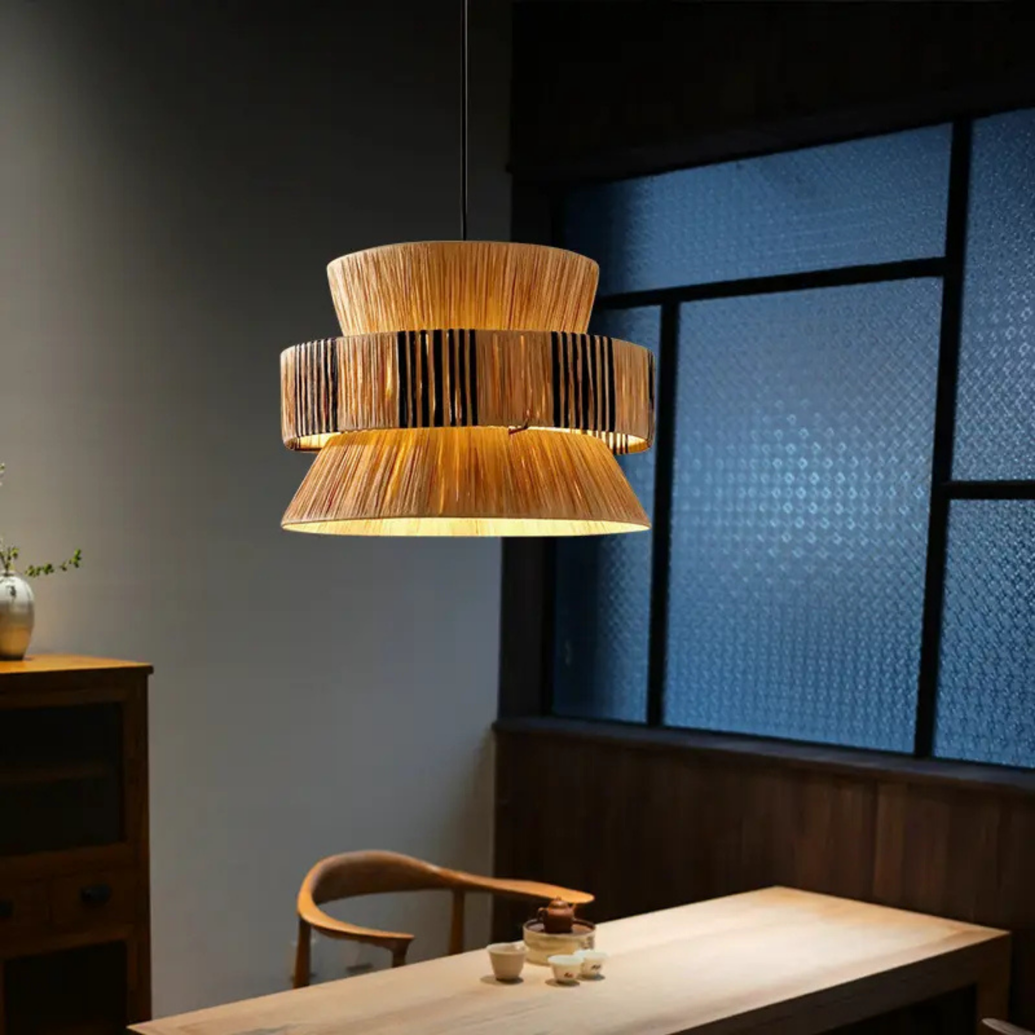 Raffia Pendant Lamp LP-37
