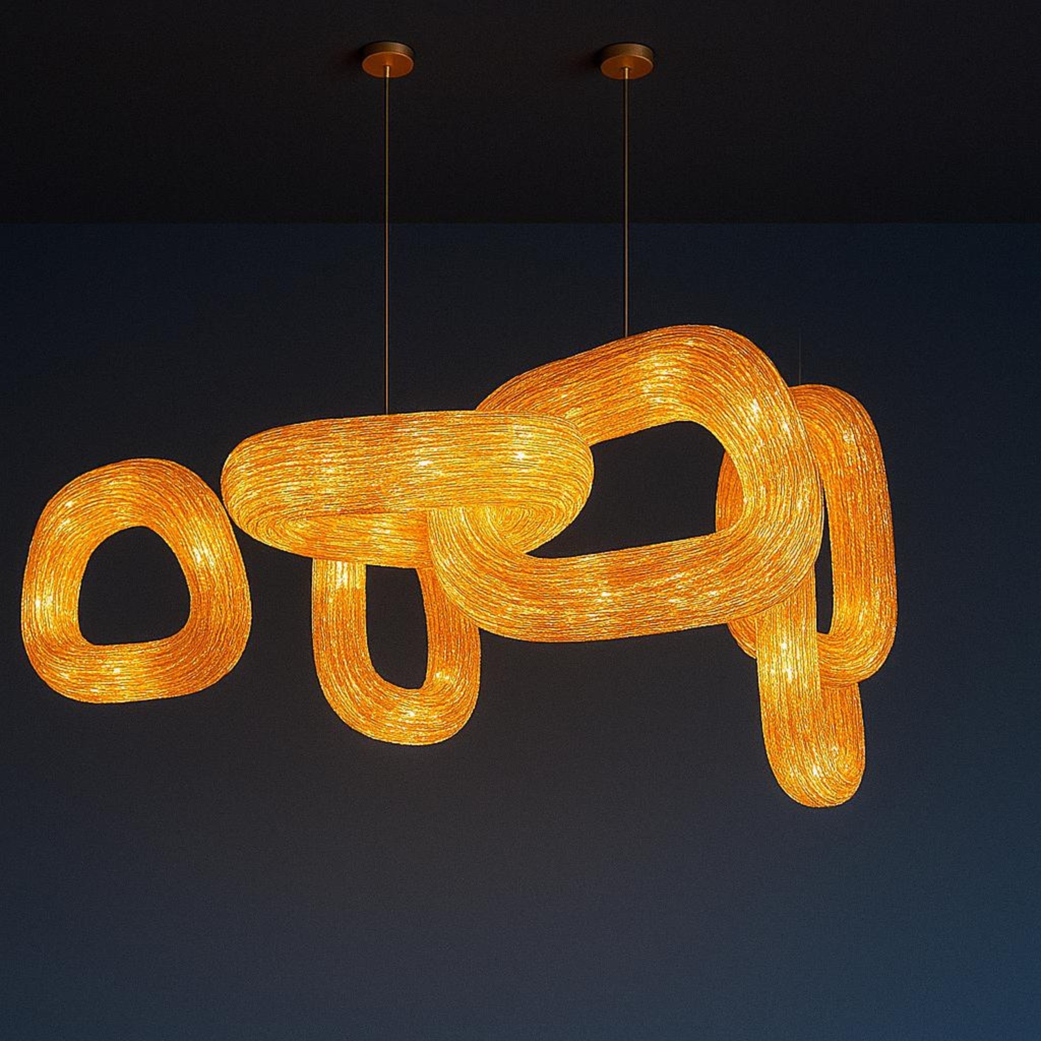 Cane Large Ceiling Lamp | Cane Large Chandelier LP-81