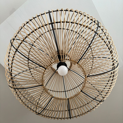 Cane Round Pendant Lamp