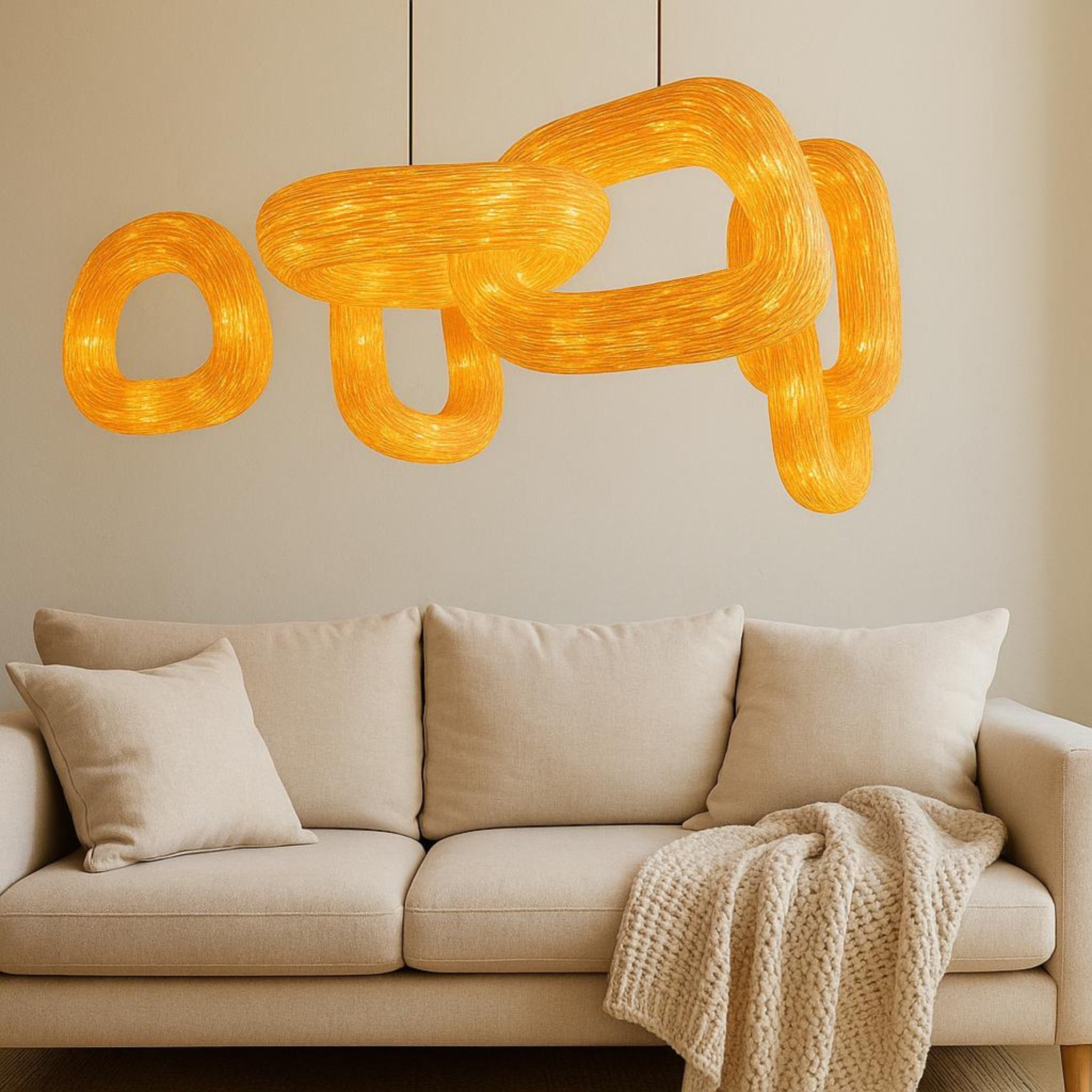 Cane Large Ceiling Lamp | Cane Large Chandelier LP-81