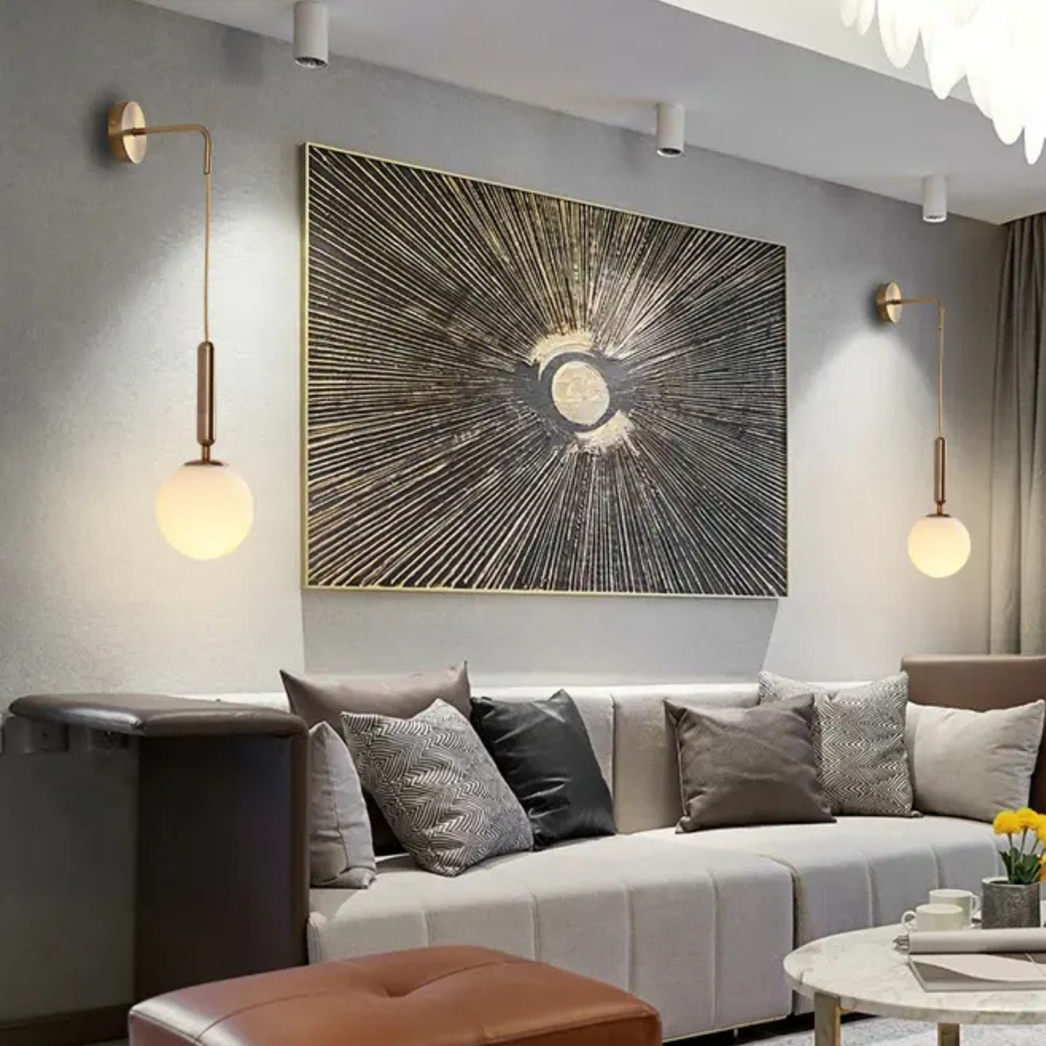 Malleable Glass Wall Lamp LP-32