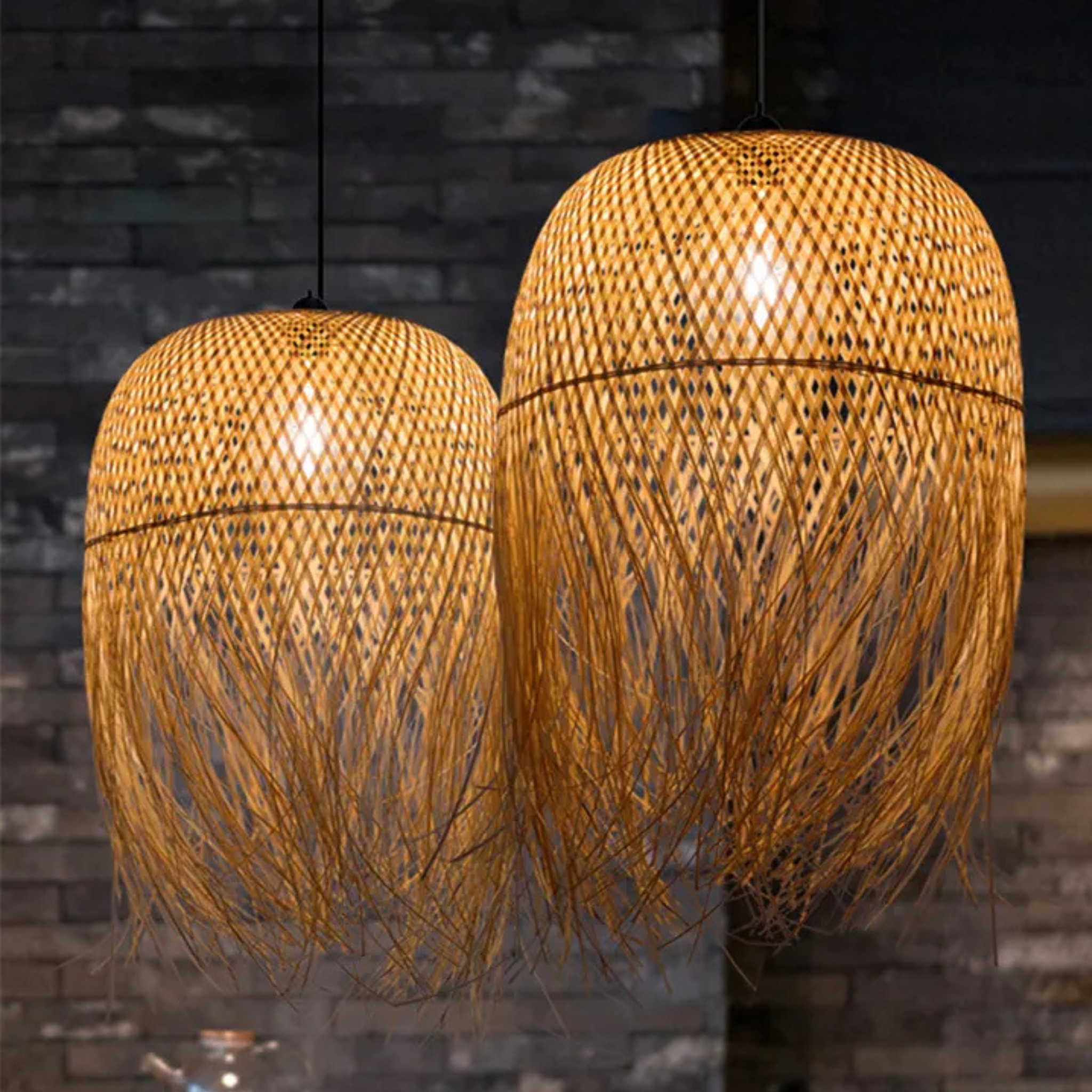 Bamboo Hanging Lamp | Pendant Lamp LP-64