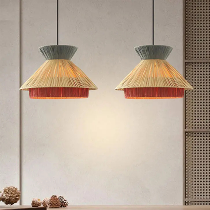 Raffia Pendant Lamp