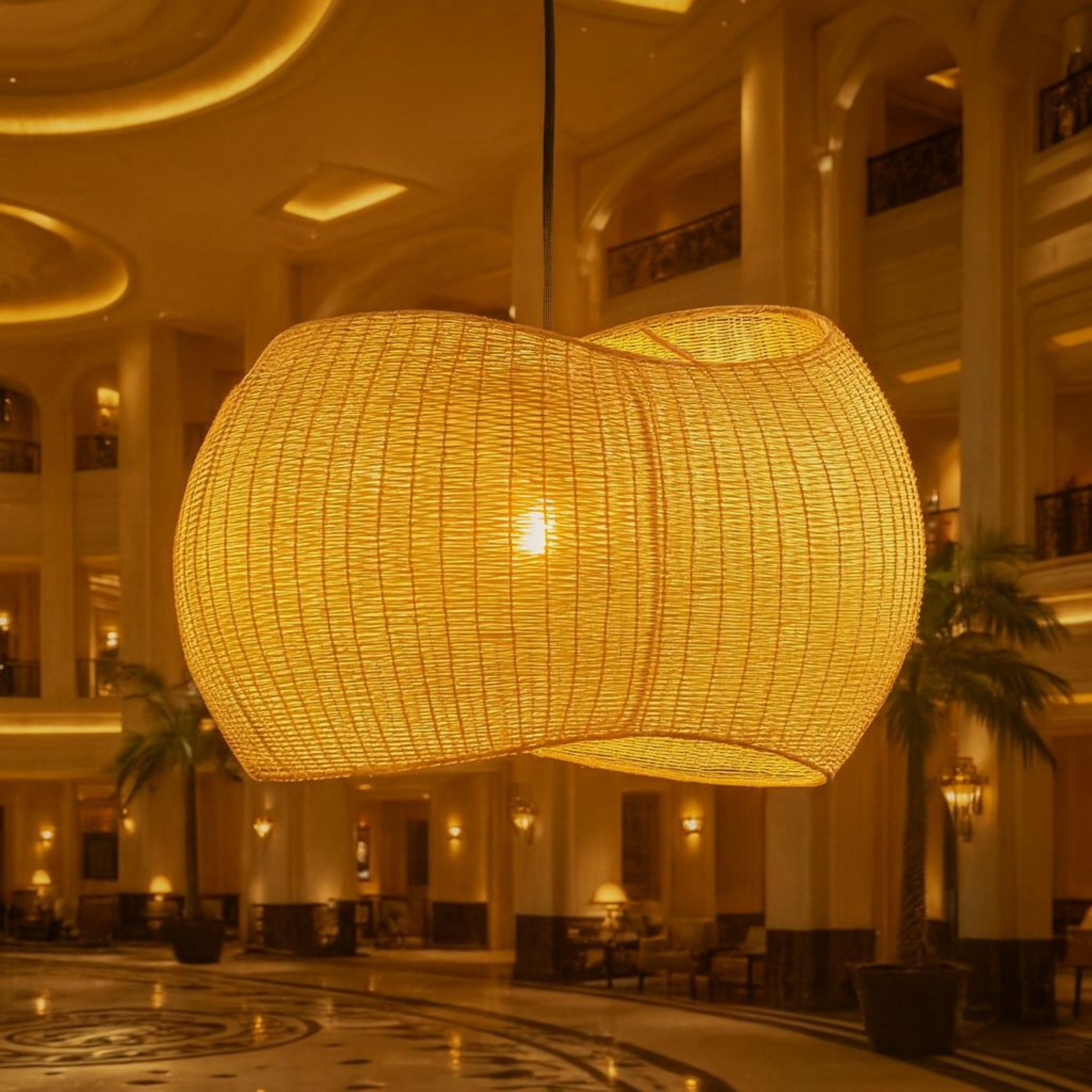 Cane hanging Lamp | Rattan Pandant Lamp LP-85