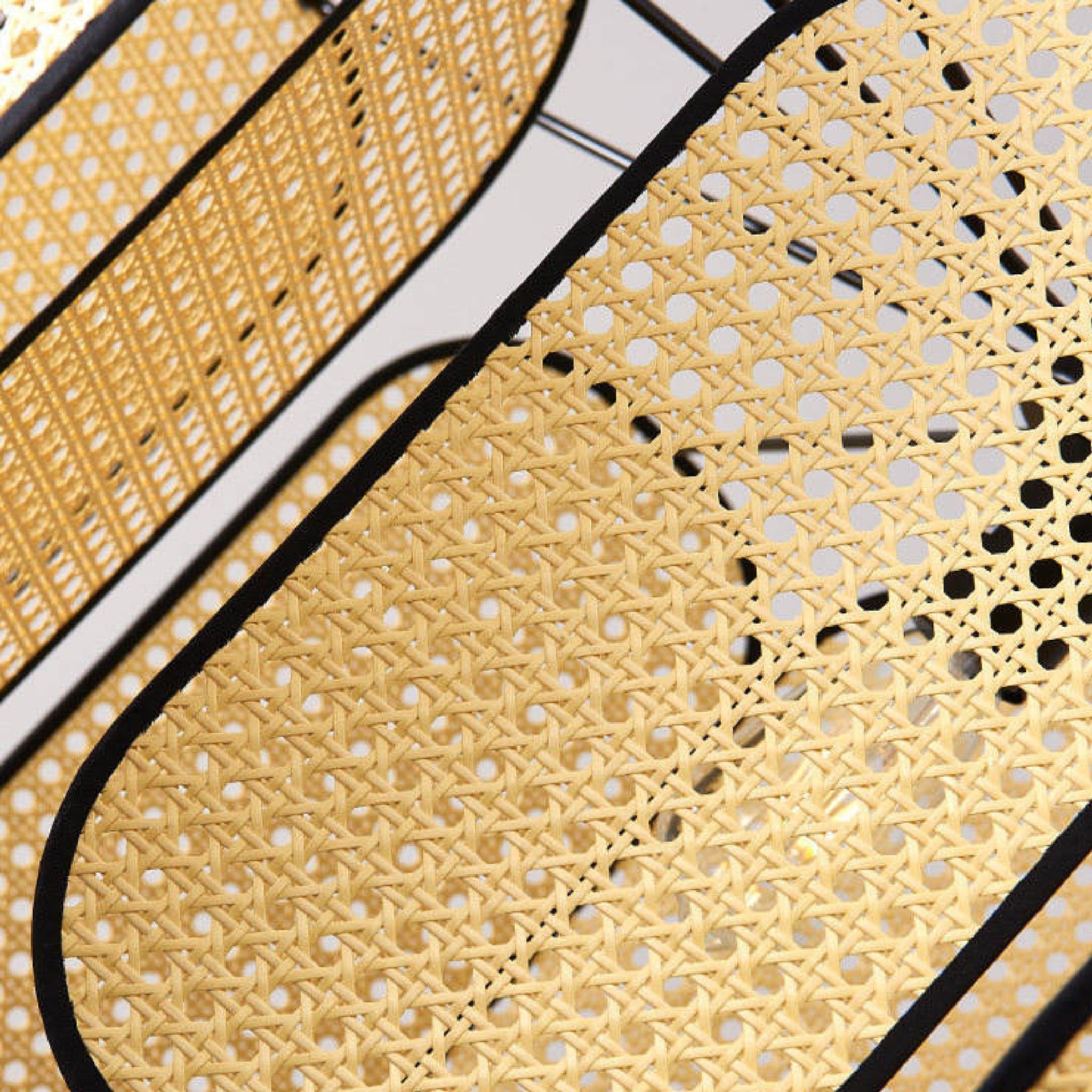 Cane Webbing Round Pendant Lamp LP-79 | Rattan Pendant Lamp