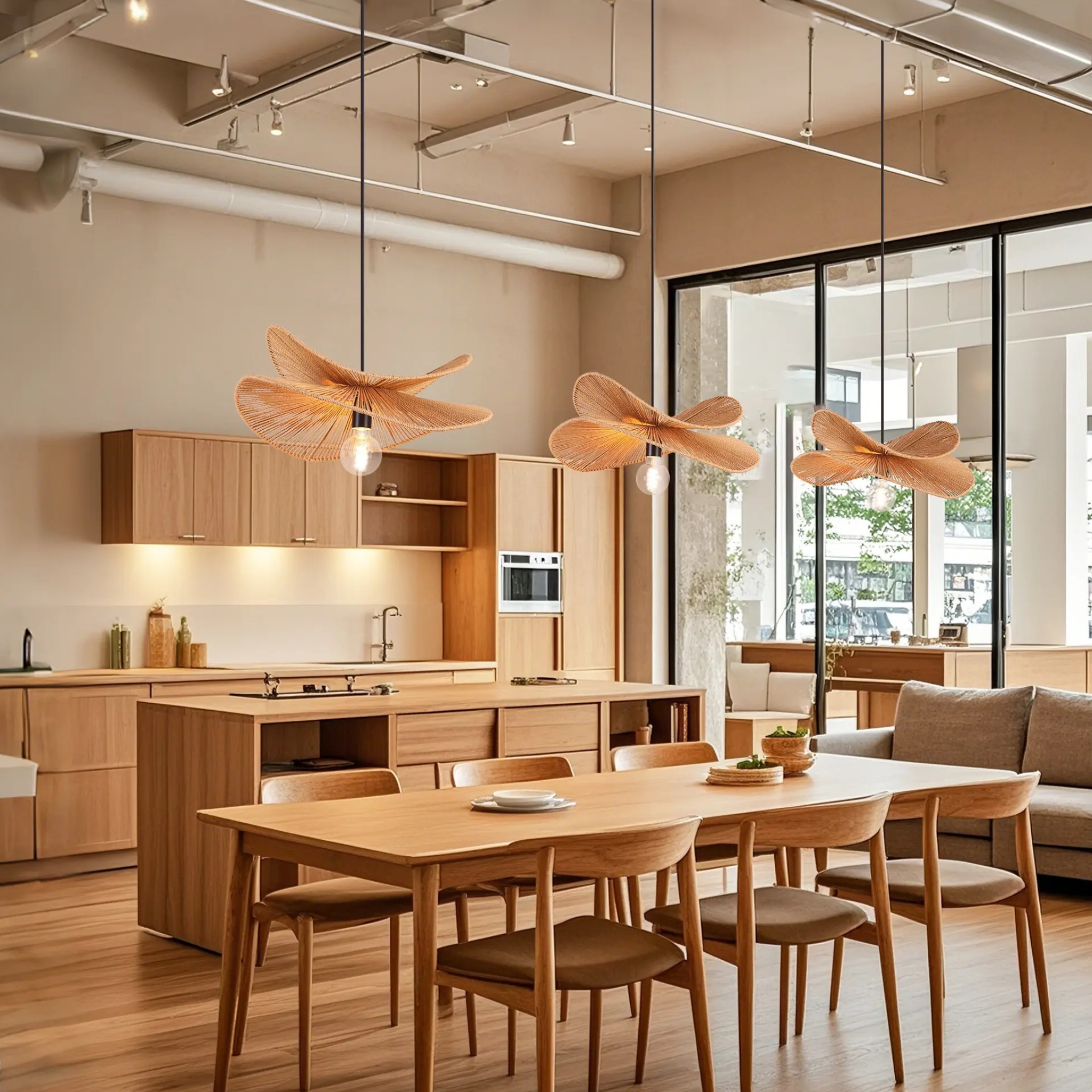 Raffia Pendant Lamp LP-51