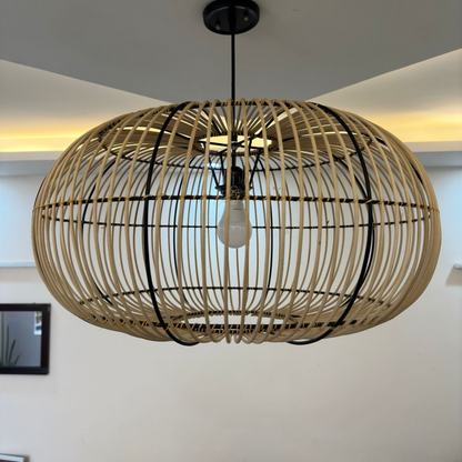 Cane Round Pendant Lamp