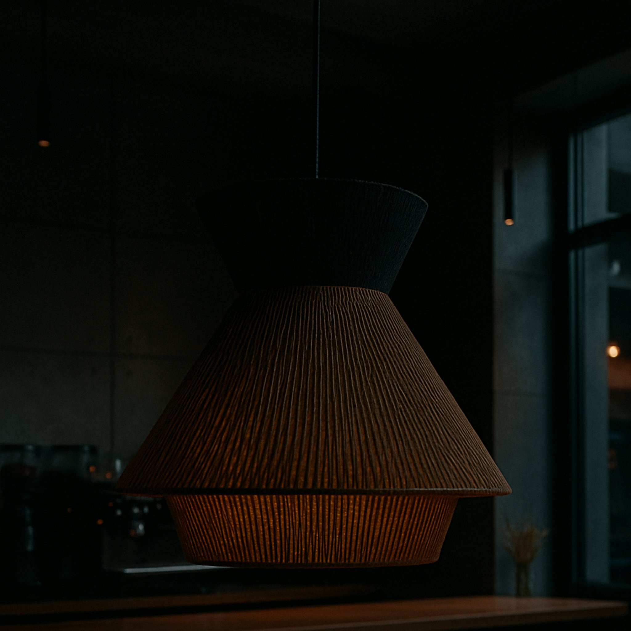 Raffia Pendant Lamp | Hanging Lamp for Living Room - Dining Room & Bedroom LP-69