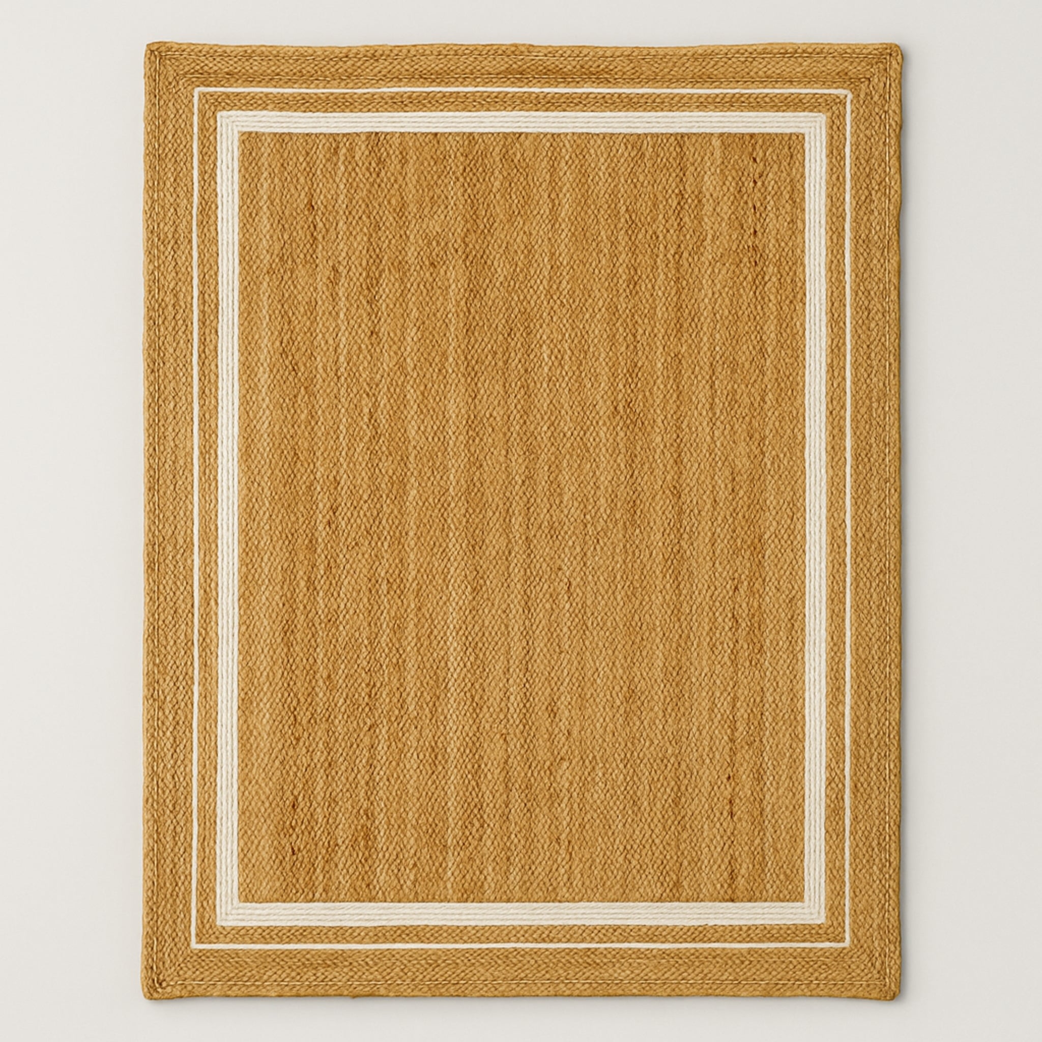 Natural Handwoven Jute Area Carpet | Eco-Friendly Floor Rug (6x4 ft)