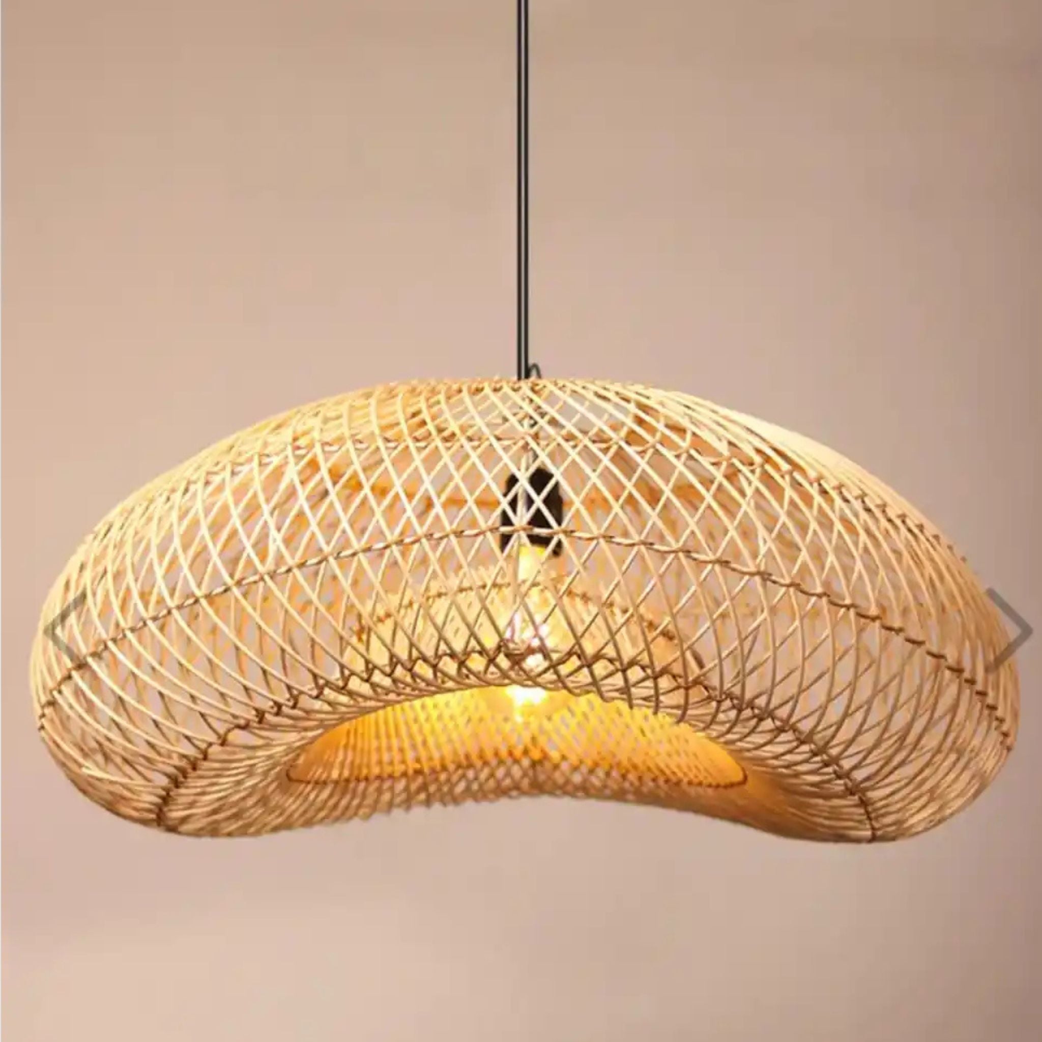 Cane Hanging Lamp | Cane Large Pendant Lamp LP-62