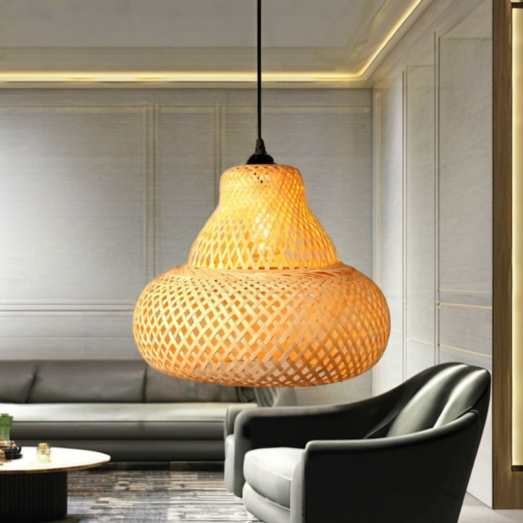 Bamboo Hanging Lamp | Pendant Lamp LP-68