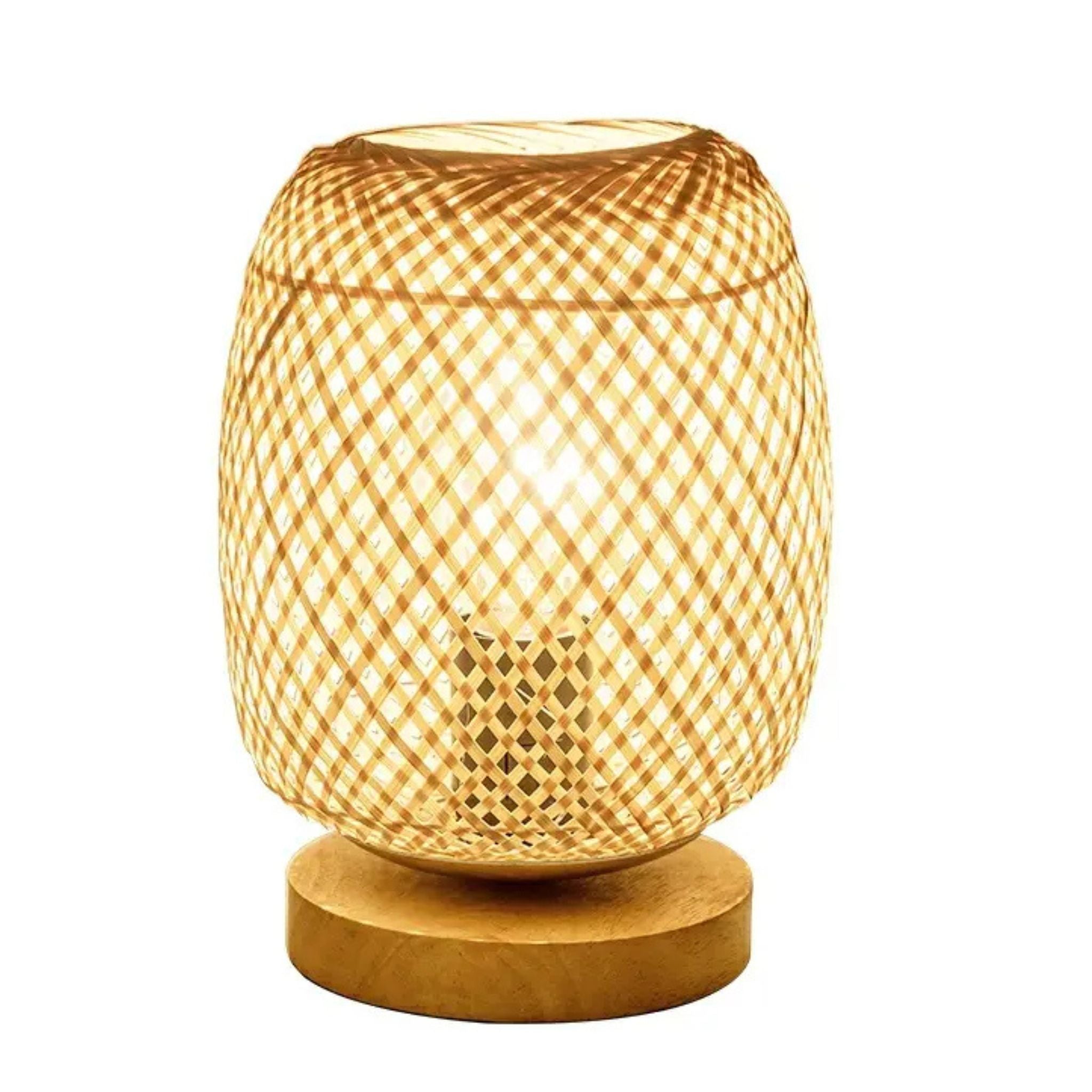 Bamboo Table Lamp | Bamboo Side Table Lamp Lp-61