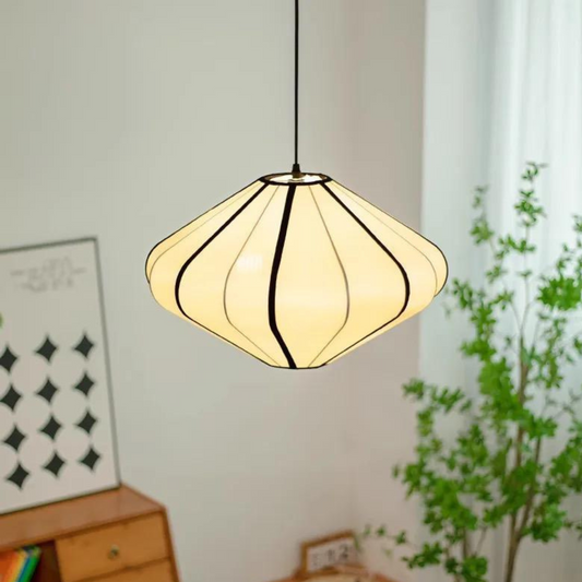 White Silk Pendant Lamp | Ceiling Lamp