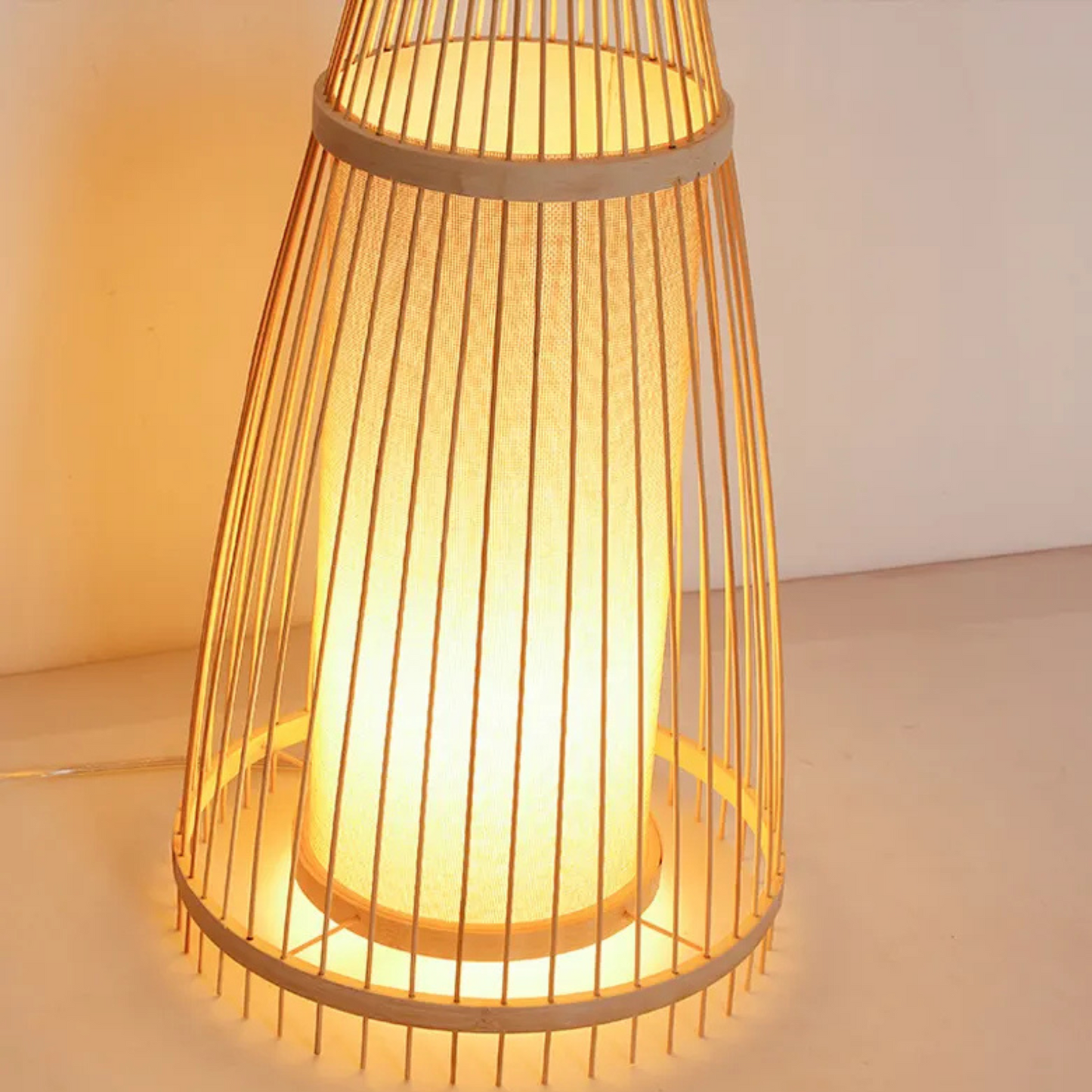 Cane Floor Lamp