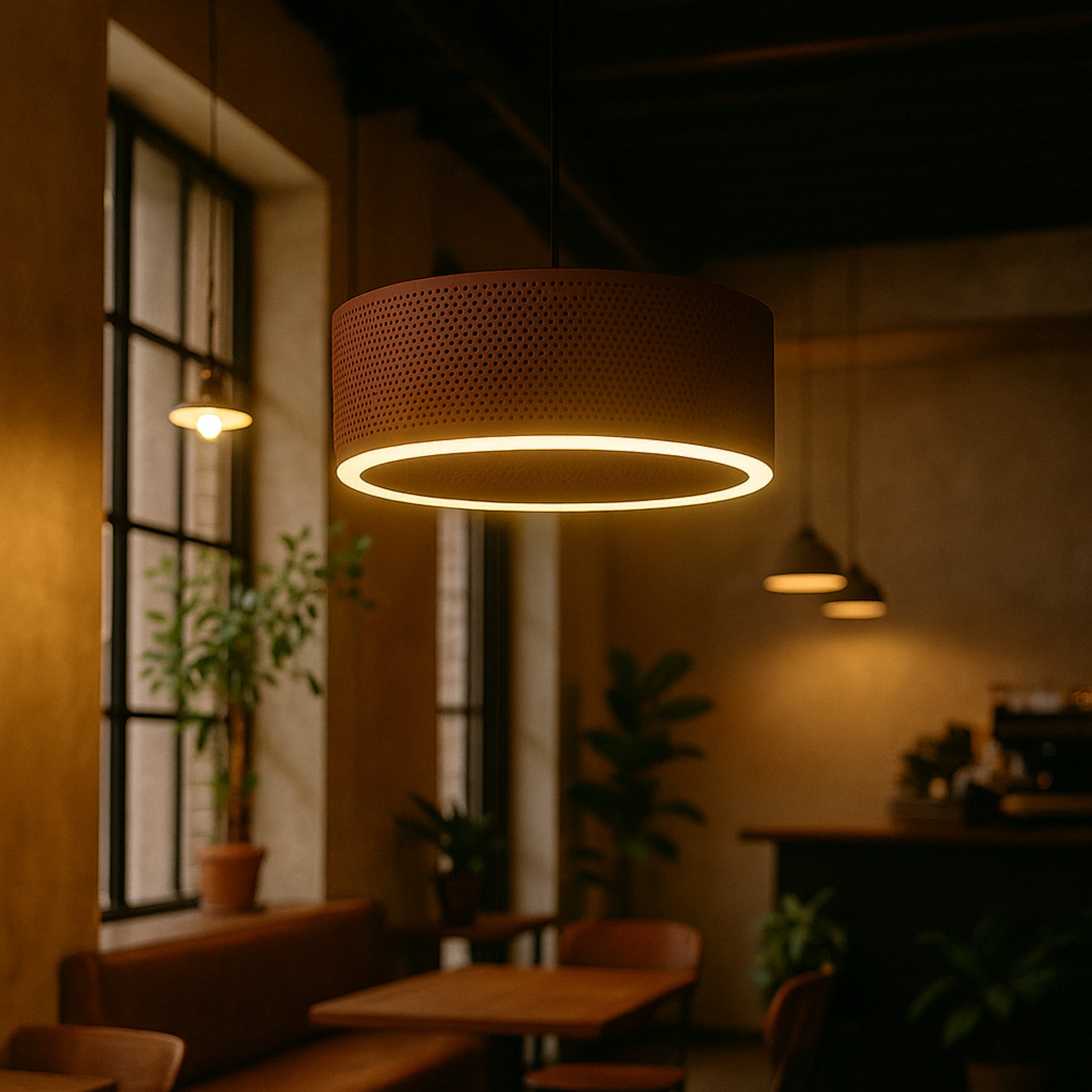 Malleable Pendant Lamp | Metal Hanging Lamp LP-73