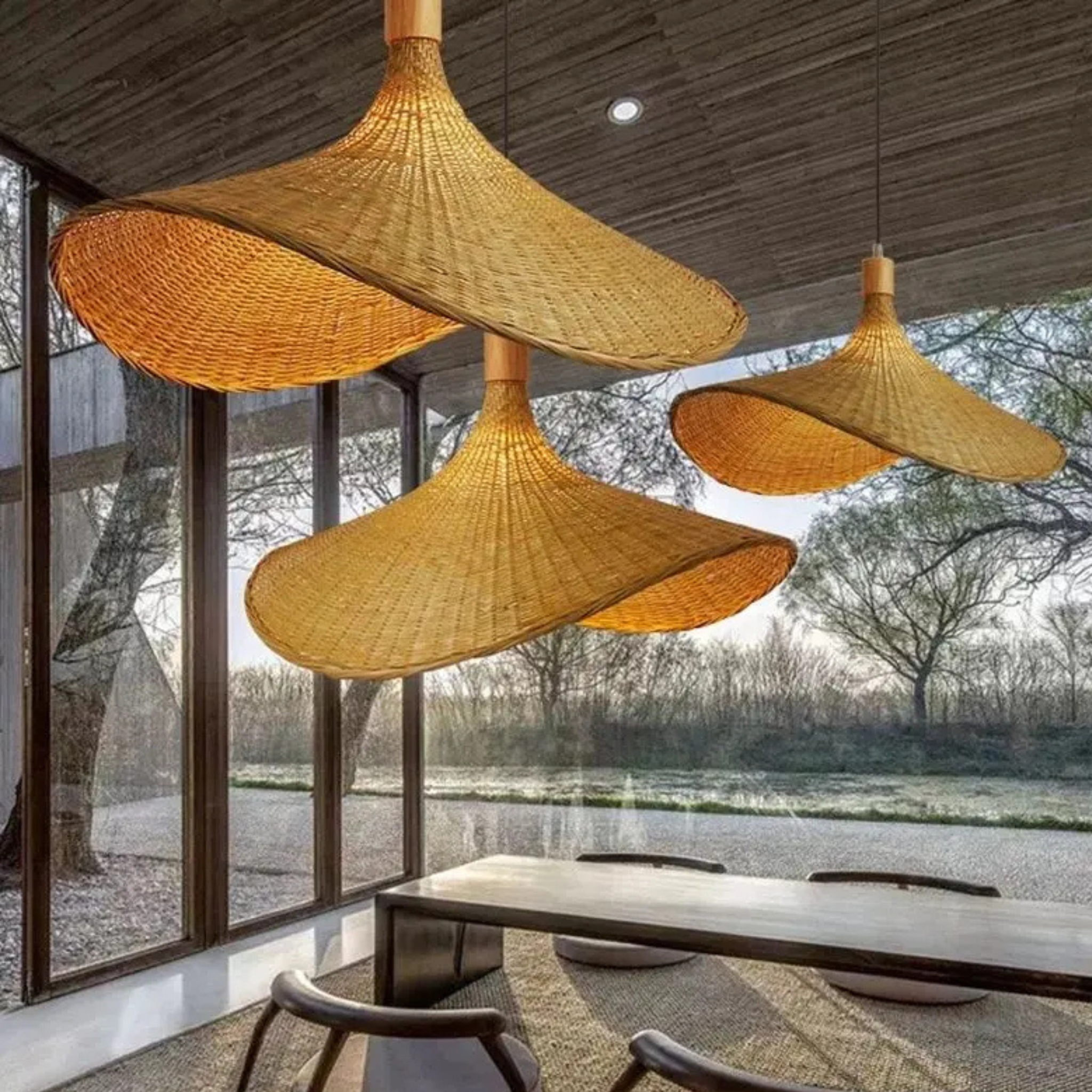 Cane Pendant Lamp | Hanging Lamp LP-43