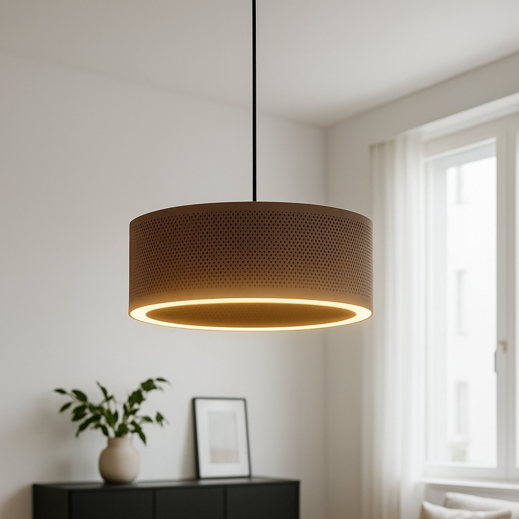 Malleable Pendant Lamp | Metal Hanging Lamp LP-73