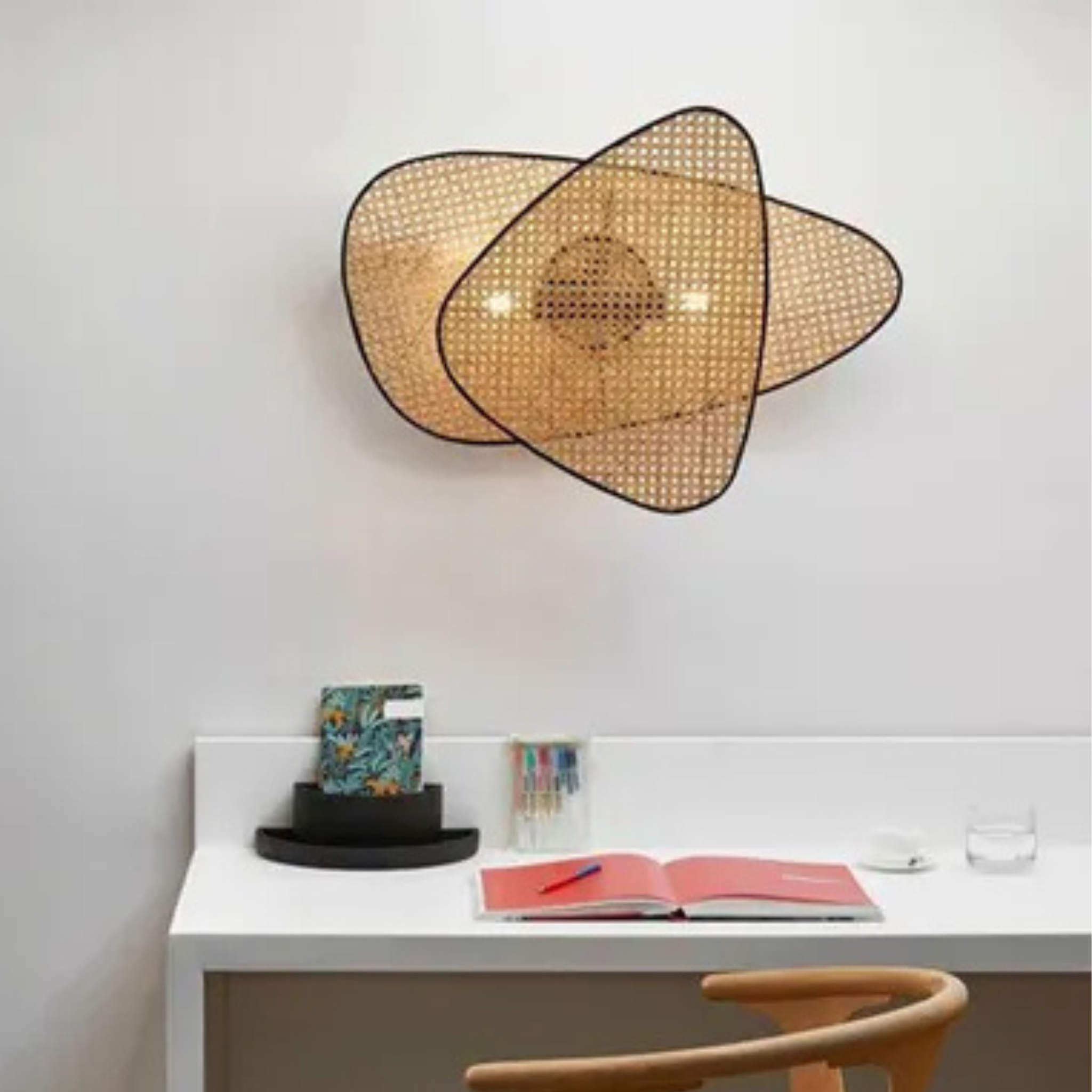 Cane Wall Lamp | Rattan Wall Lamp LP-56