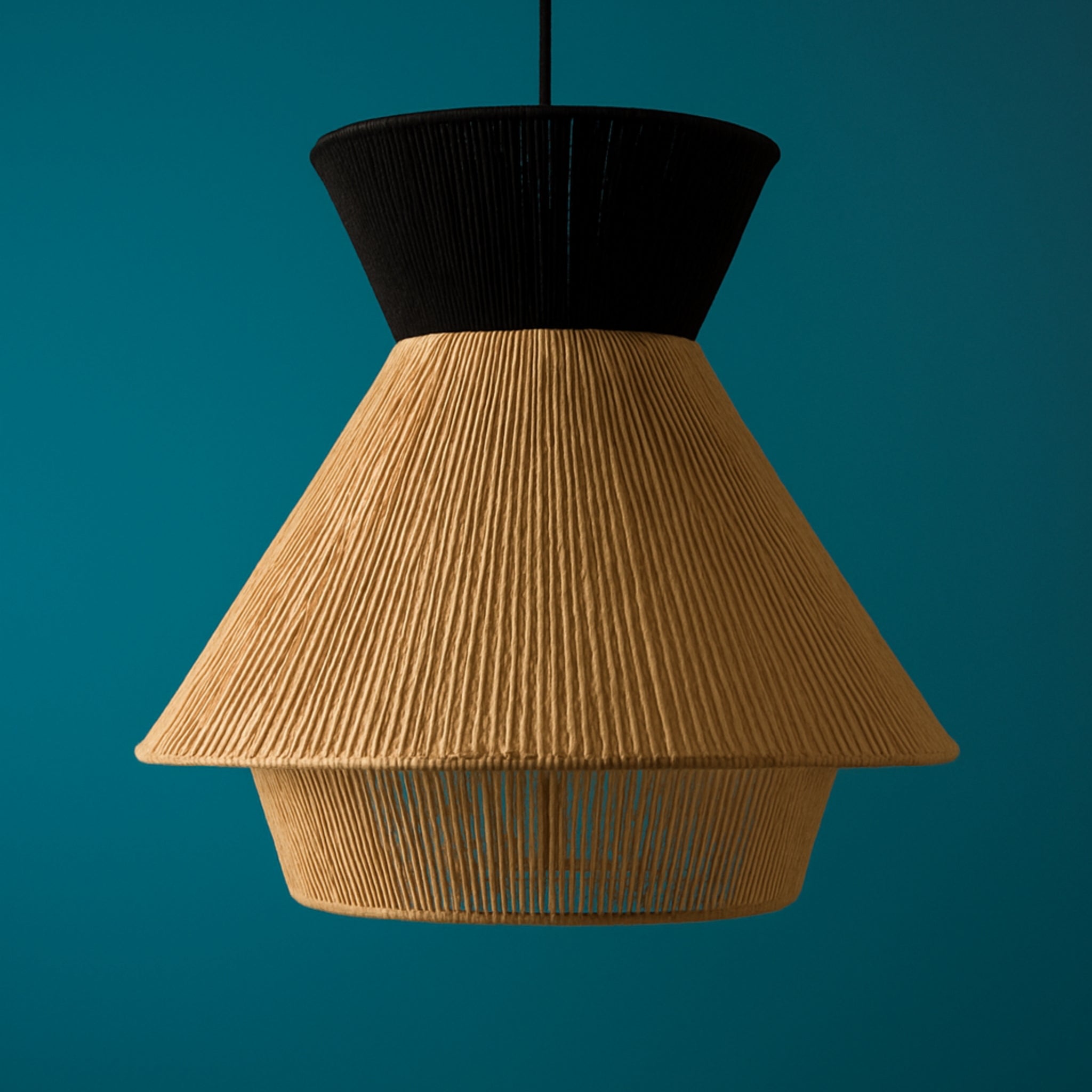 Raffia Pendant Lamp | Hanging Lamp for Living Room - Dining Room & Bedroom LP-69